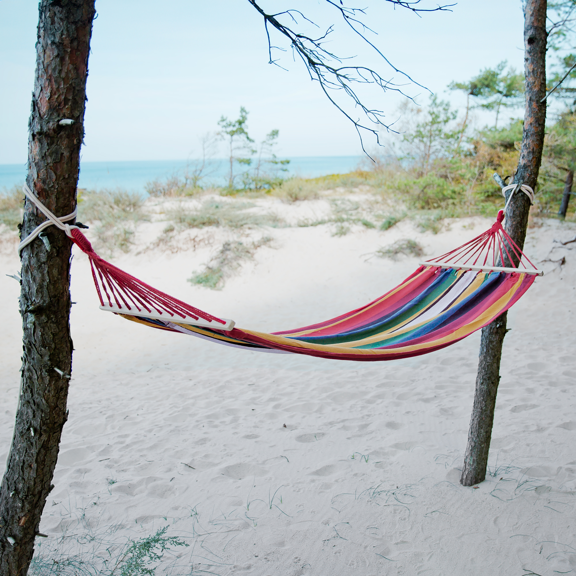 Hängematte PARADISE rot ohne Gestell