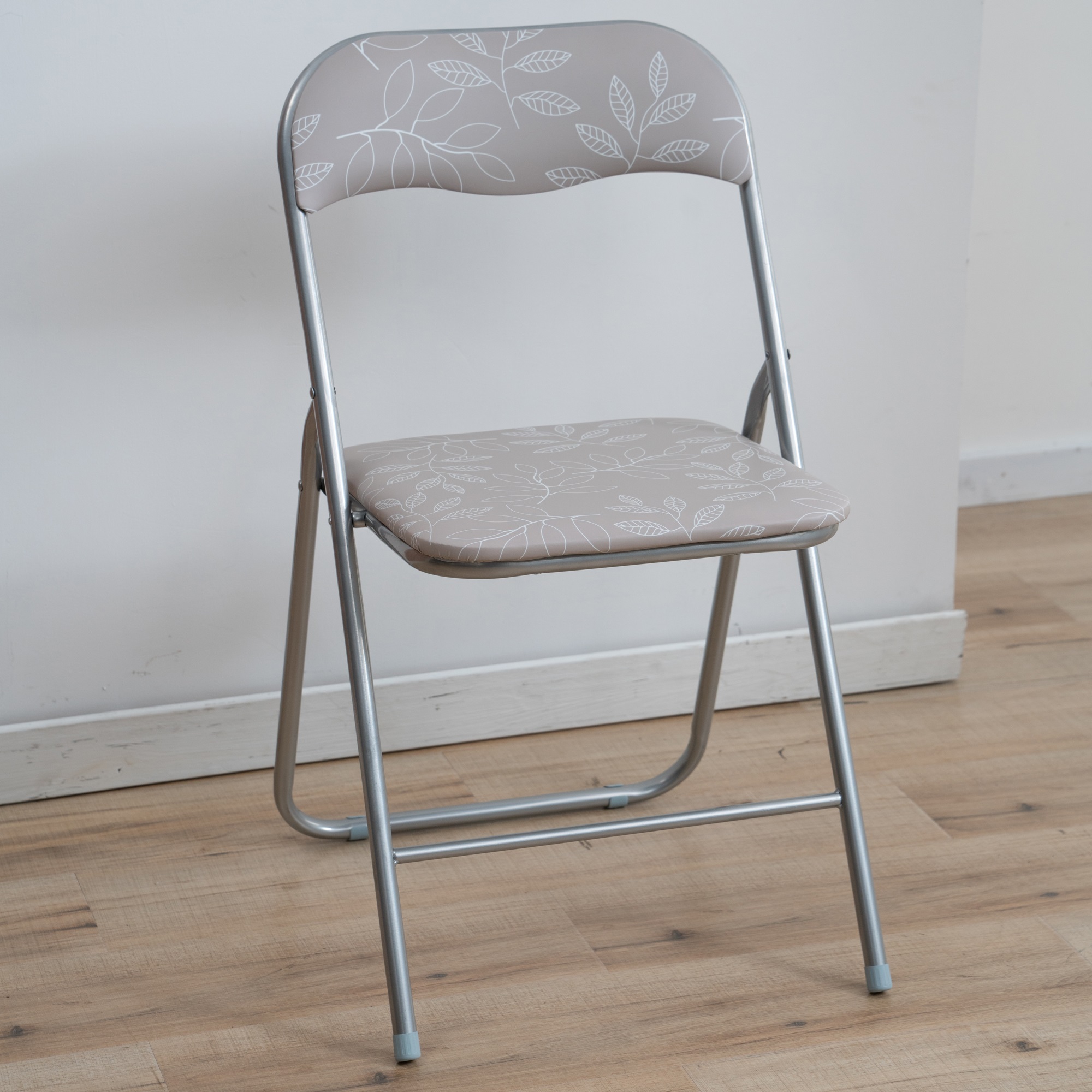 Campingstol Flower Grey 46,5 x 44 x 78 cm PATIO  