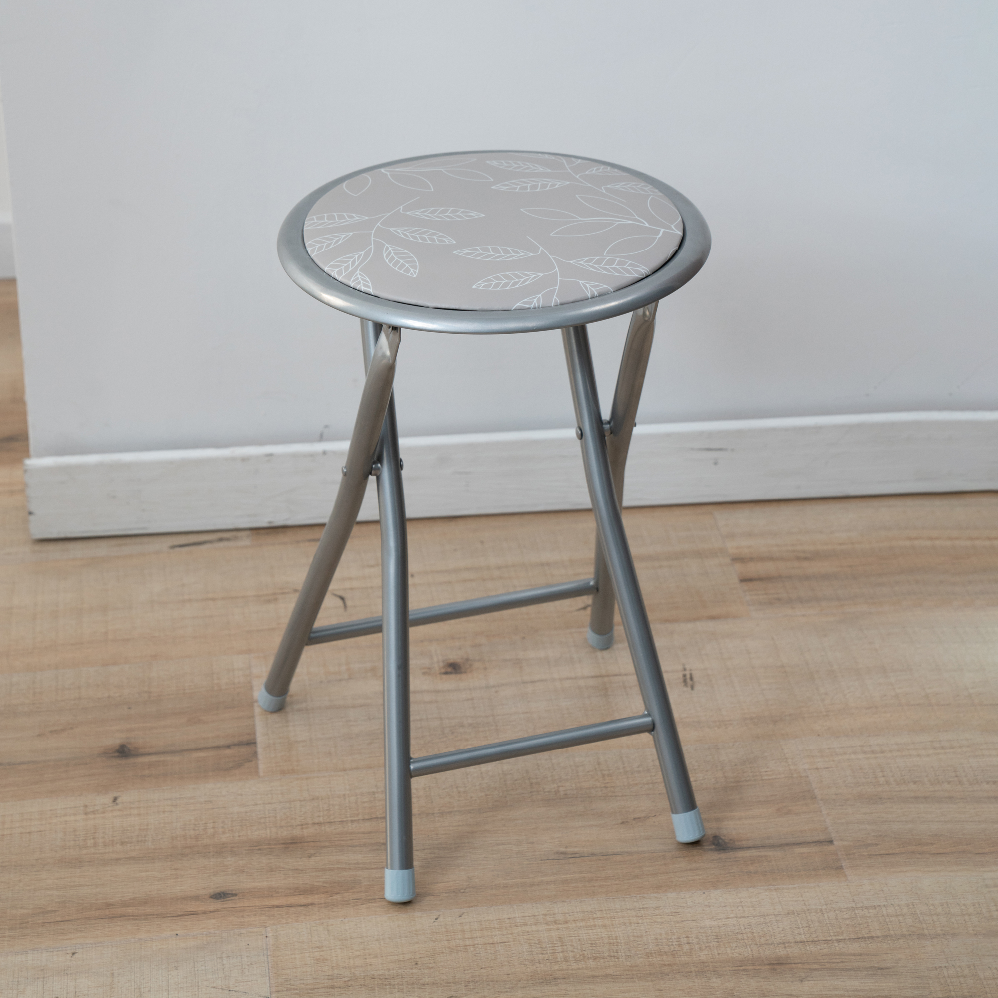 Skladací taburet Flower Grey 30 cm PATIO
