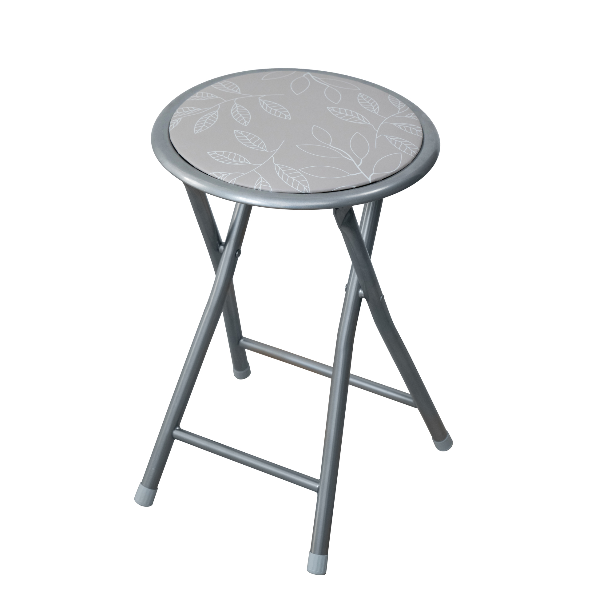 Skladací taburet Flower Grey 30 cm PATIO