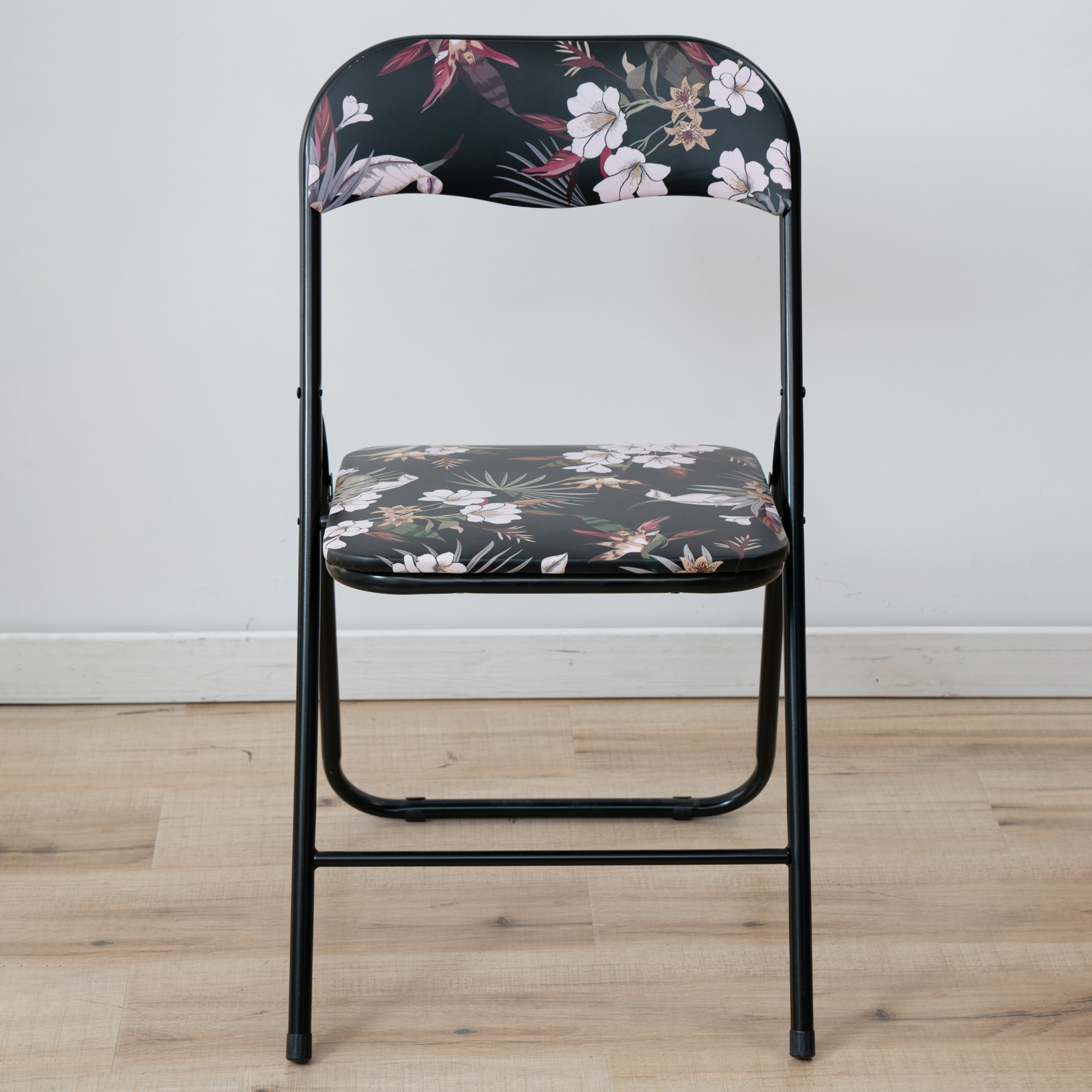 Scaun turistic Flower Black 46,5 x 44 x 78 cm PATIO  