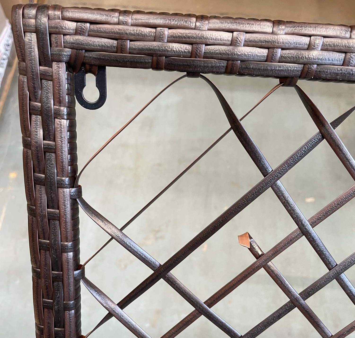 Doniczka z pergolą wenge 100 cm PATIO IIGAT