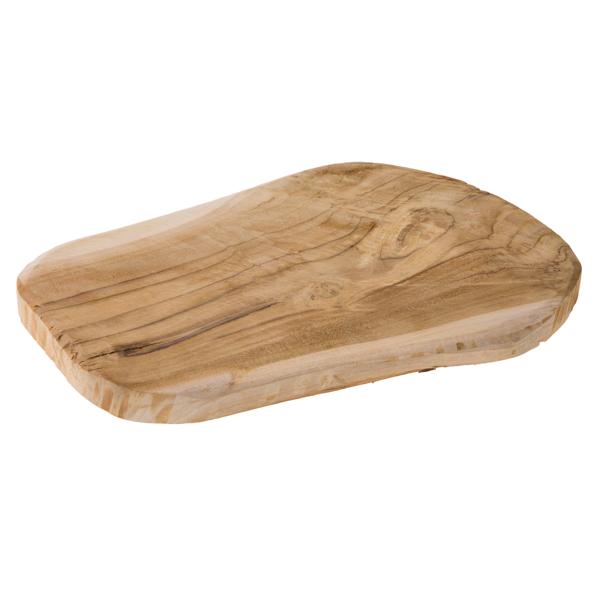 Tablett aus Teakholz 35 x 3 cm TWEAKWOOD