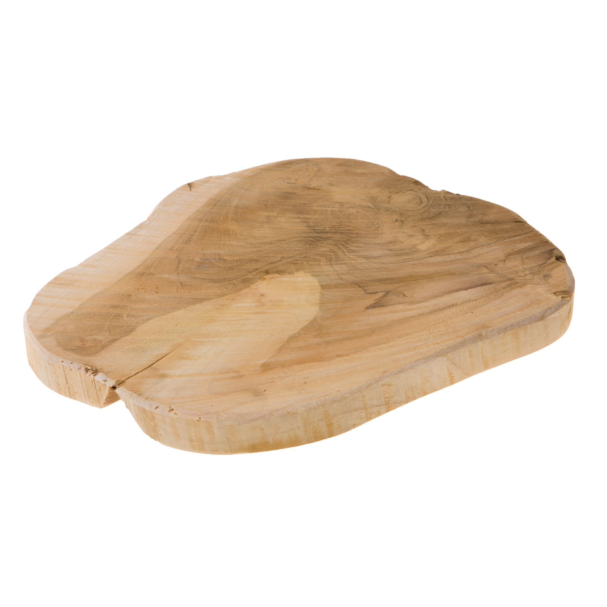 Tablett aus Teakholz 35 x 3 cm TWEAKWOOD