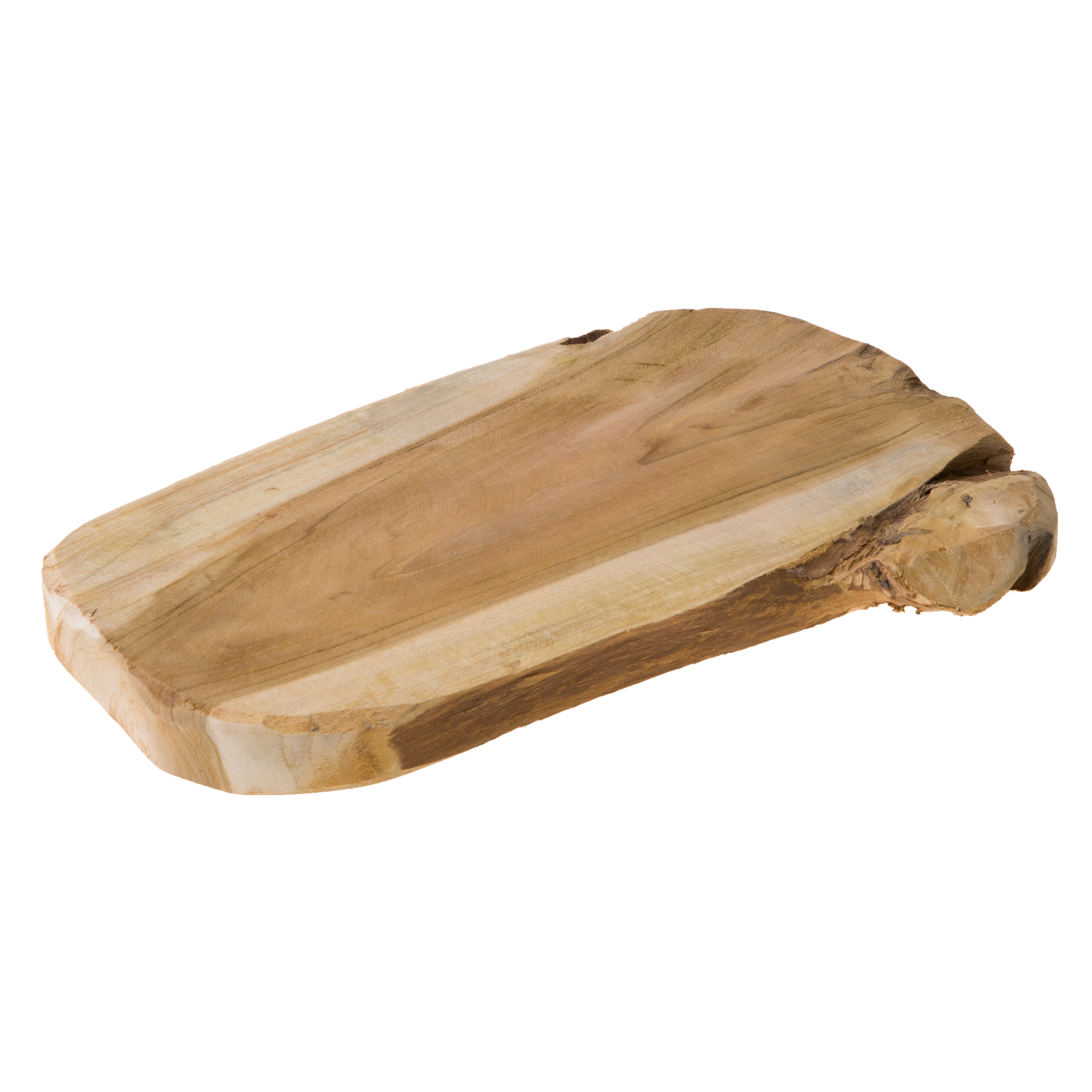 Tablett aus Teakholz 35 x 3 cm TWEAKWOOD