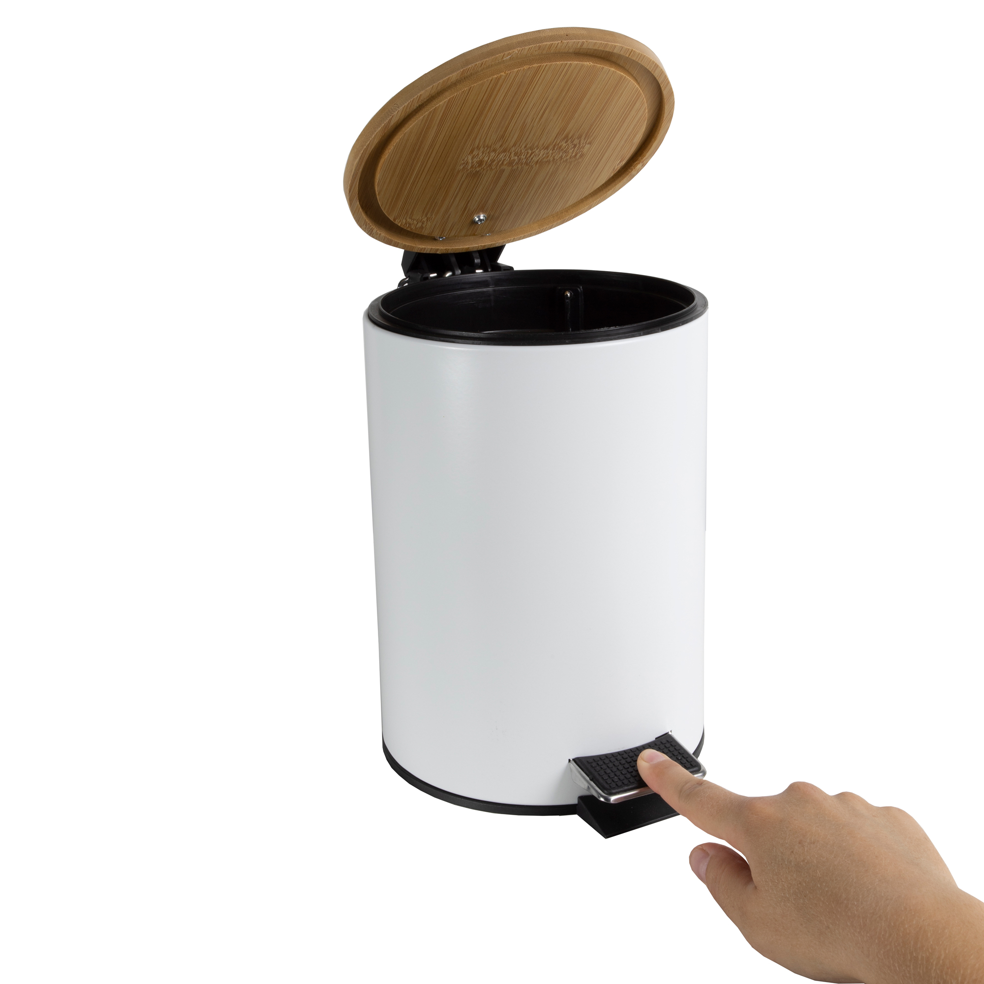 Bílý odpadkový koš Scandic 3 l JOTTA