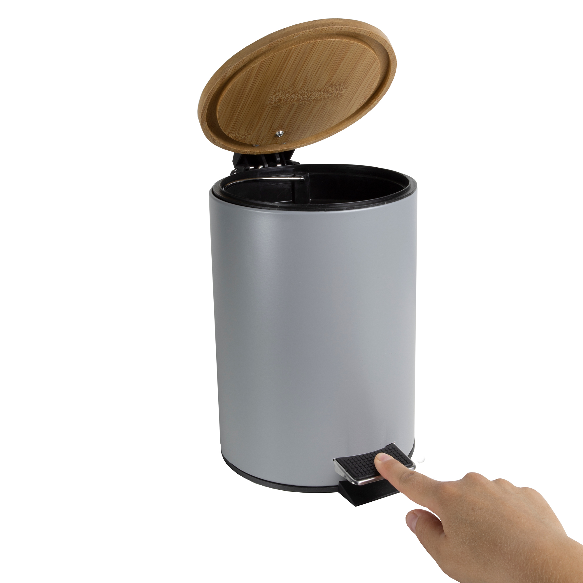 Šedý odpadkový koš Scandic 3 l JOTTA