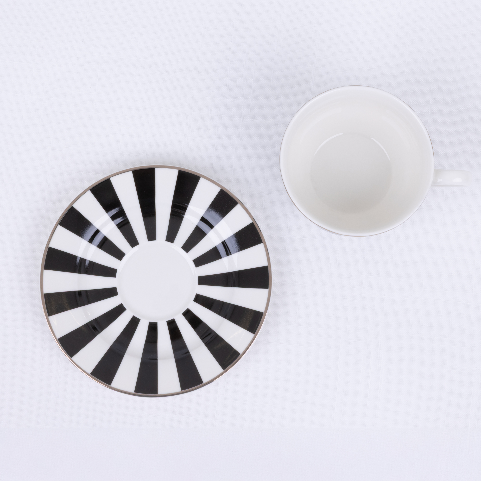 Juego de café para 6 personas Ribs 12-piezas AMBITION