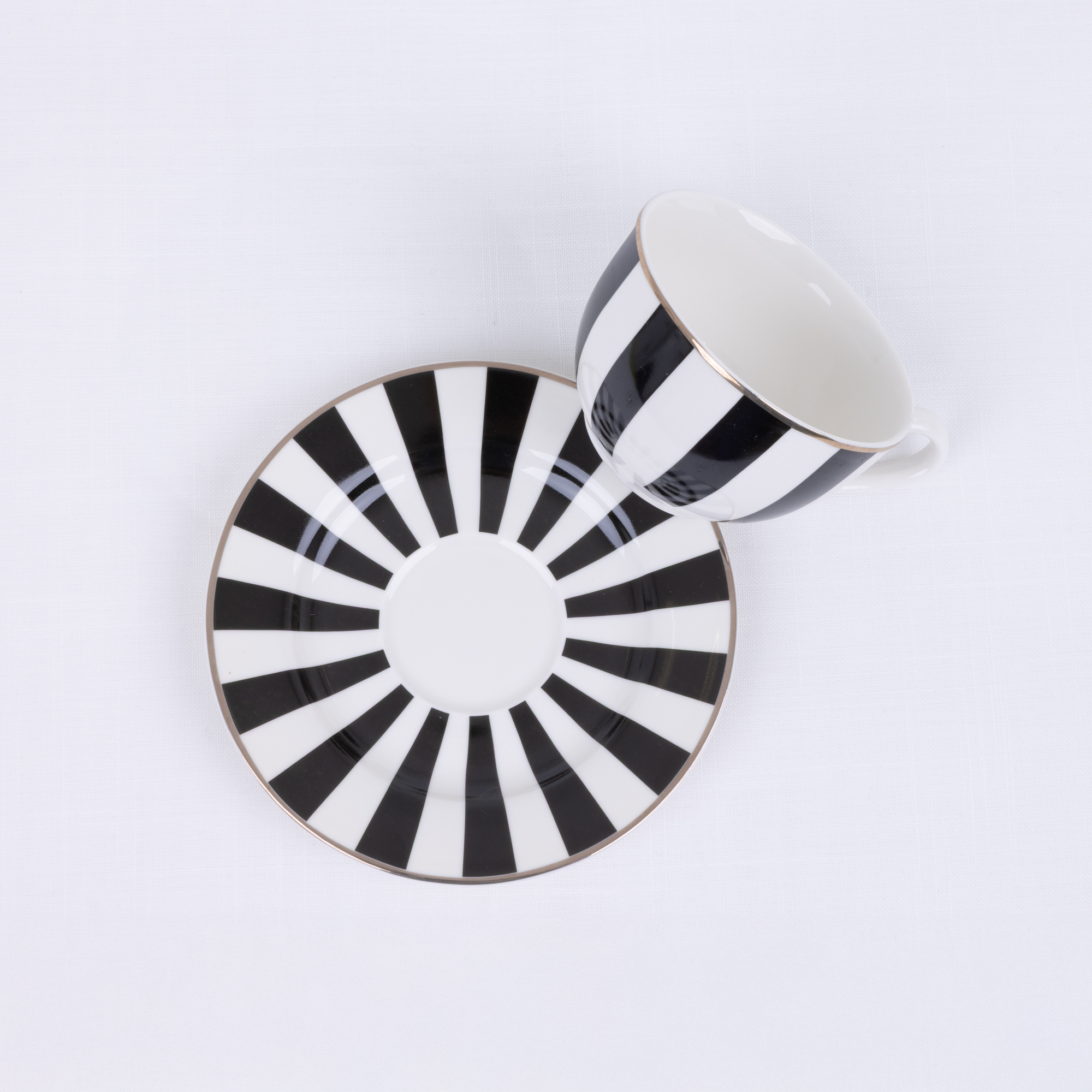 Juego de café para 6 personas Ribs 12-piezas AMBITION