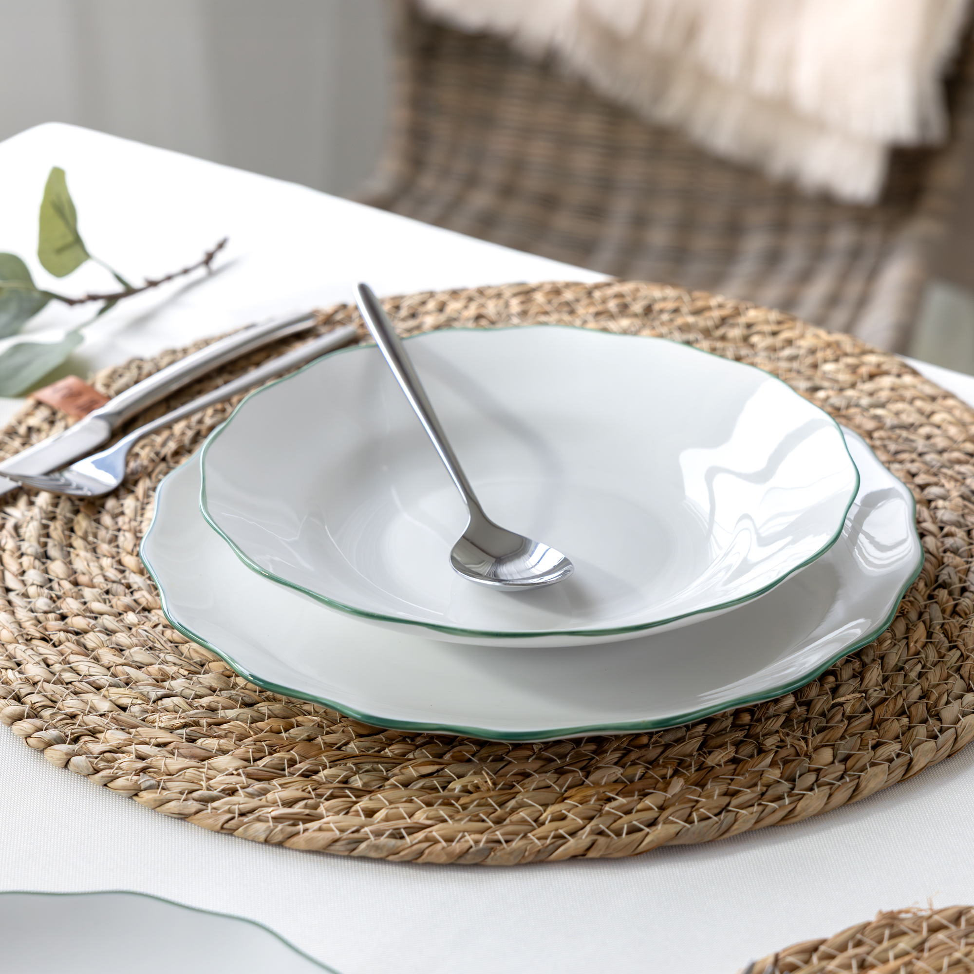 Servizio di piatti per 6 persone Verge 18-pezzi AMBITION