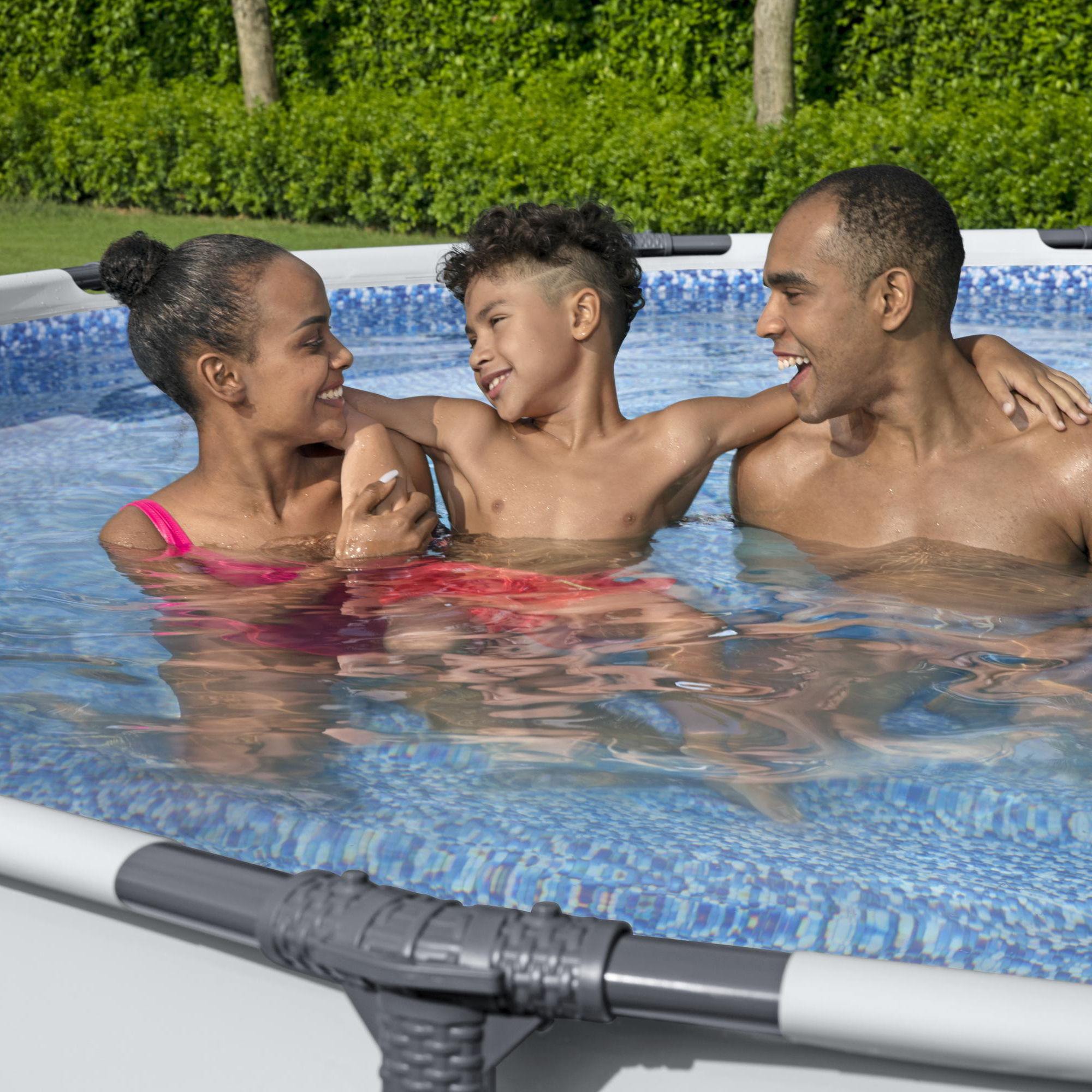 Pool mit Gestell Steel Pro 427 x 84 cm 10220 l BESTWAY