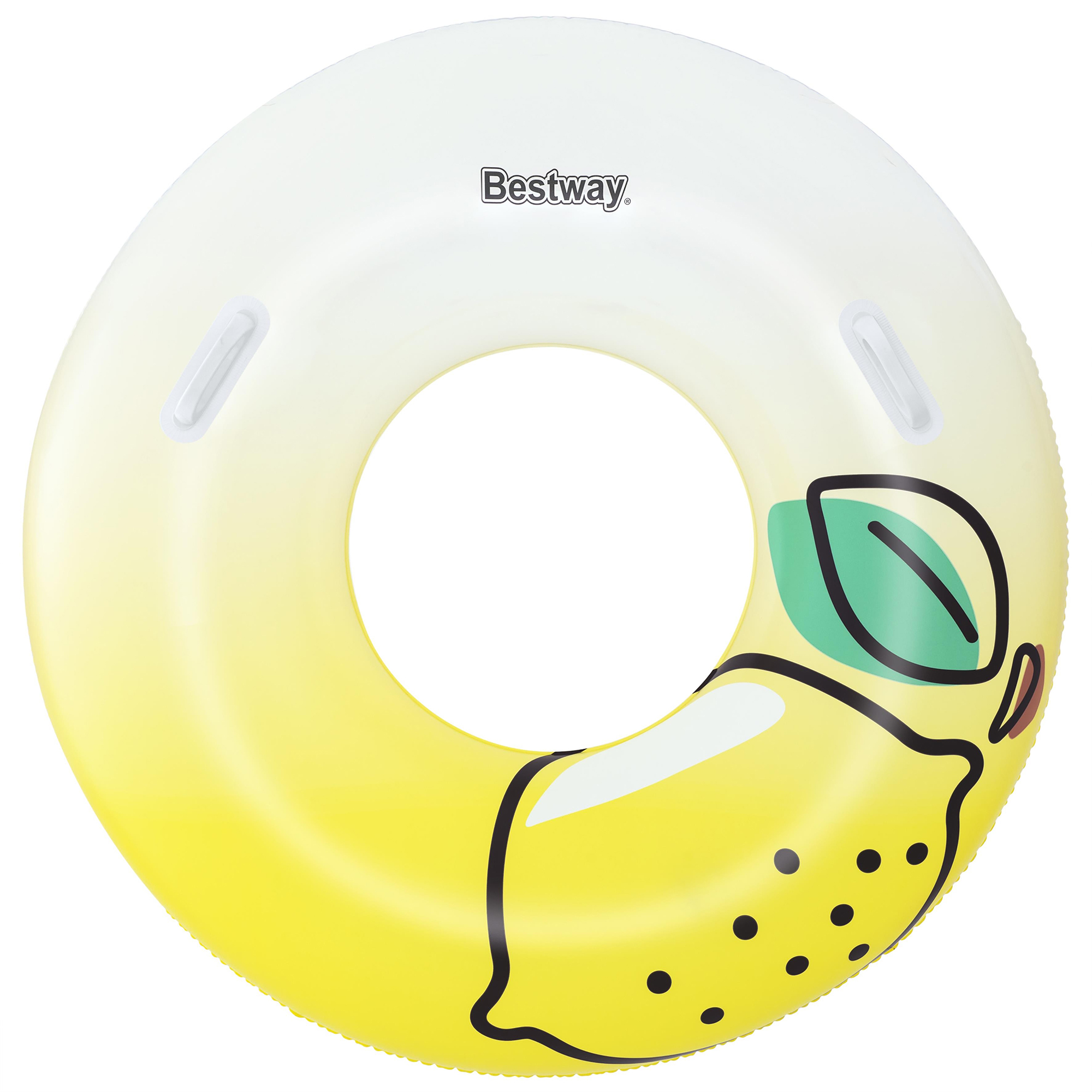 Nafukovací plavecký kruh Fresh Squeezed Lemon 114 cm BESTWAY