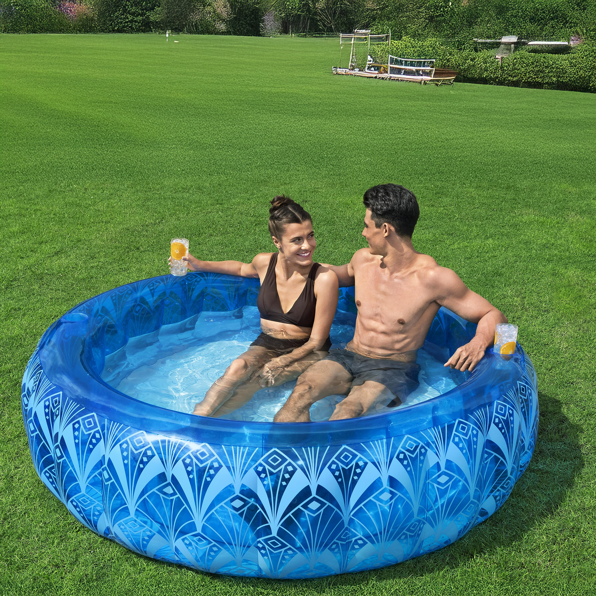 Family Pool Bohemian Blue 168 x 53 cm BESTWAY