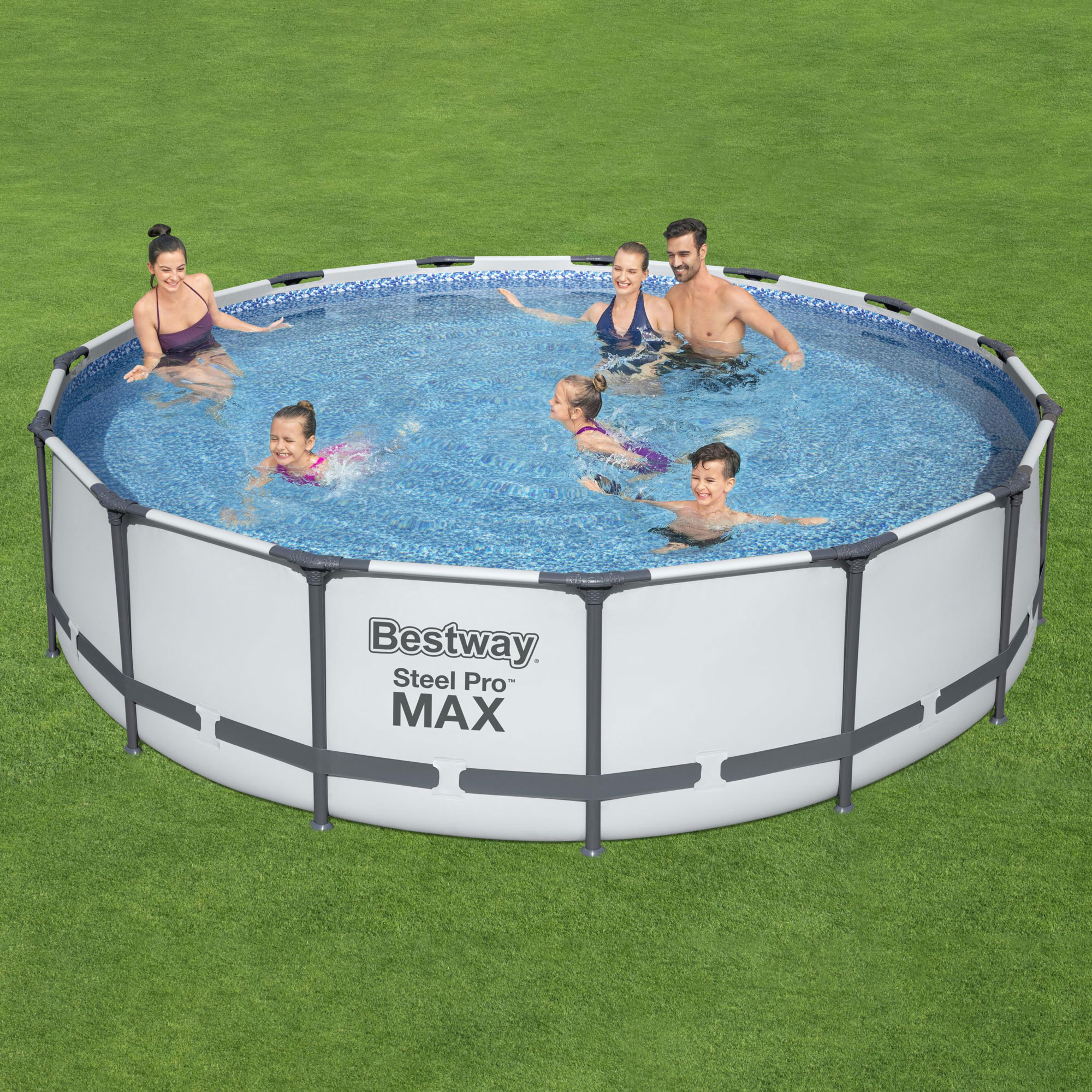 Stahlrahmen Pool Steel Pro Max 457 x 107 cm 14970 l BESTWAY