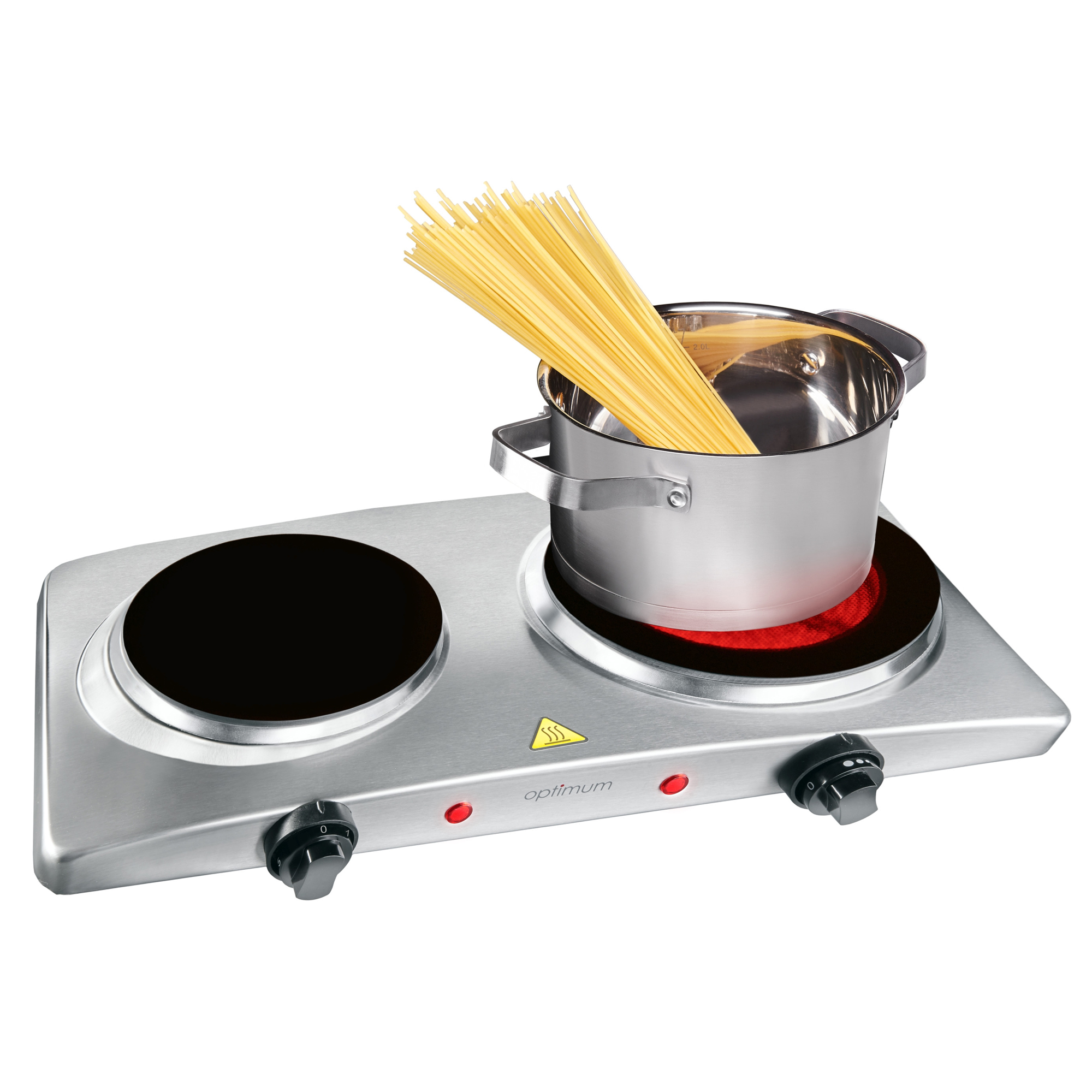 Kuchenka elektryczna ceramiczna 2-płytowa PK-2305 OPTIMUM