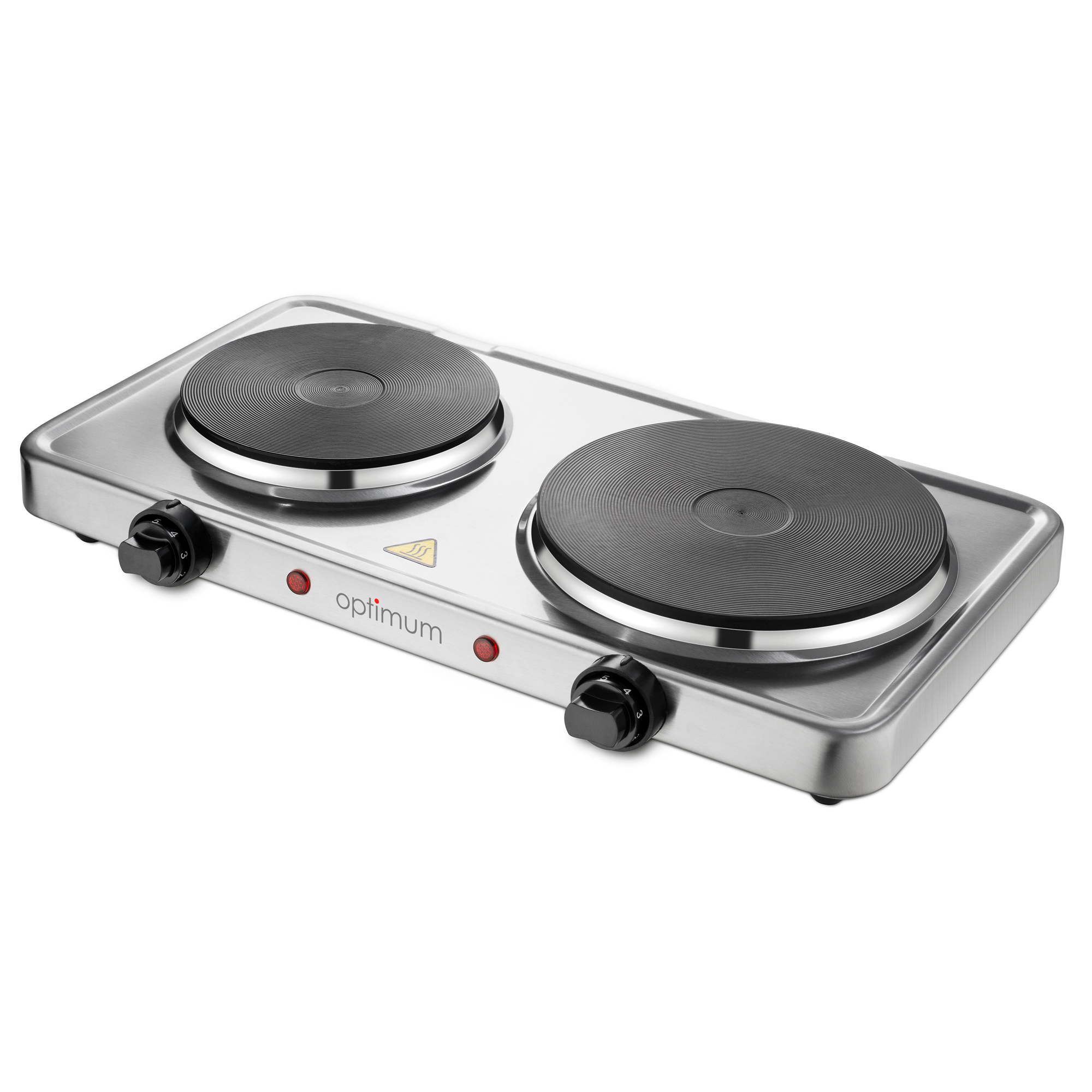 Kuchenka nastawna elektryczna 2-płytowa PK-2260 stalowa OPTIMUM