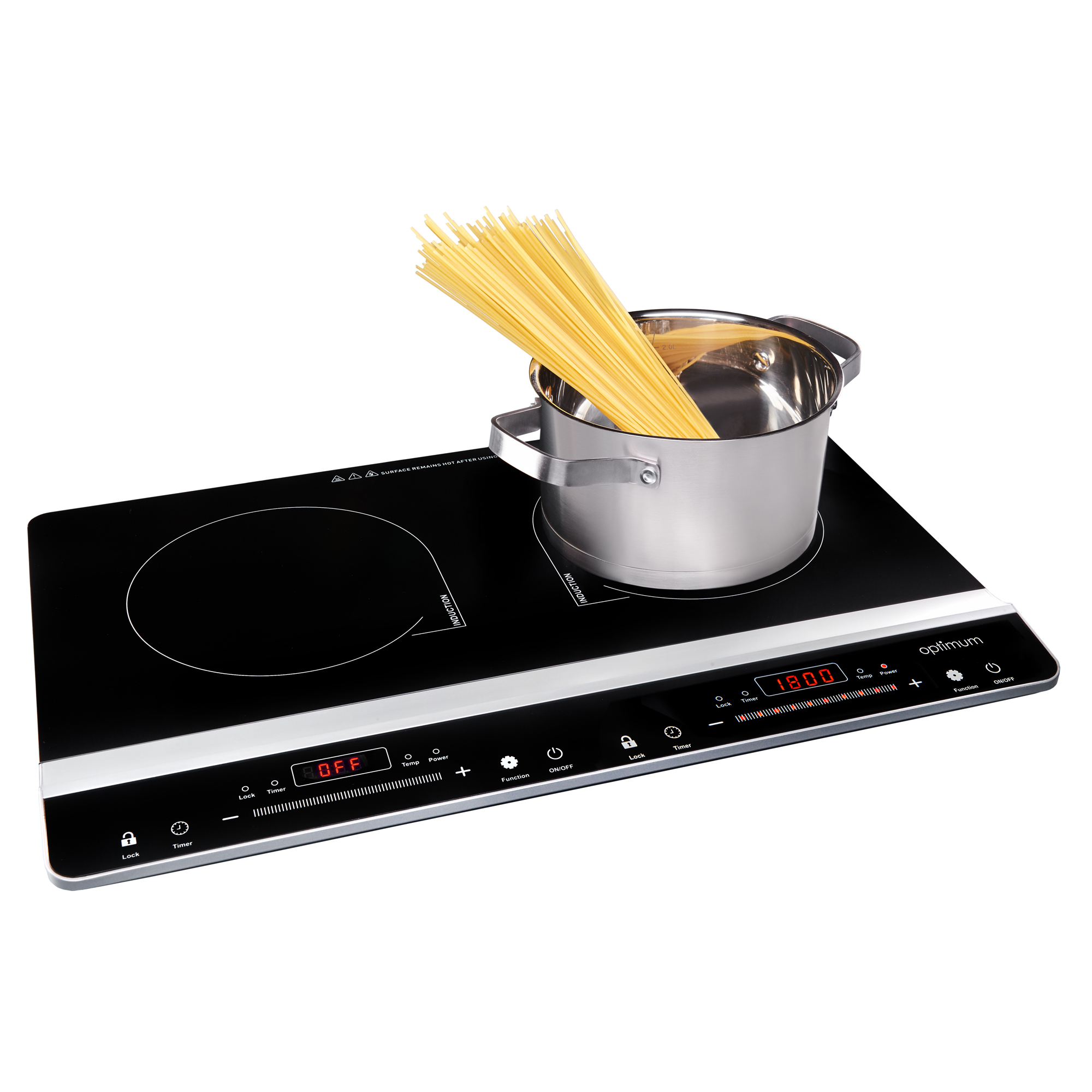 Płyta indukcyjna przenośna PW-2105 czarna OPTIMUM