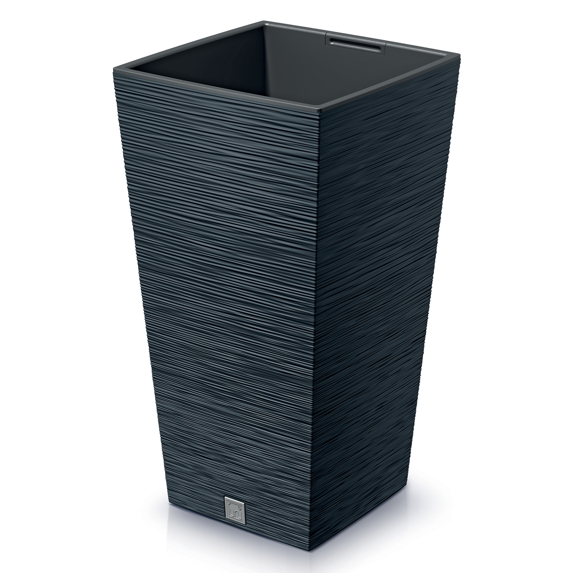 Pflanzkübel quadratisch Furu Square 55 cm anthrazit PROSPERPLAST