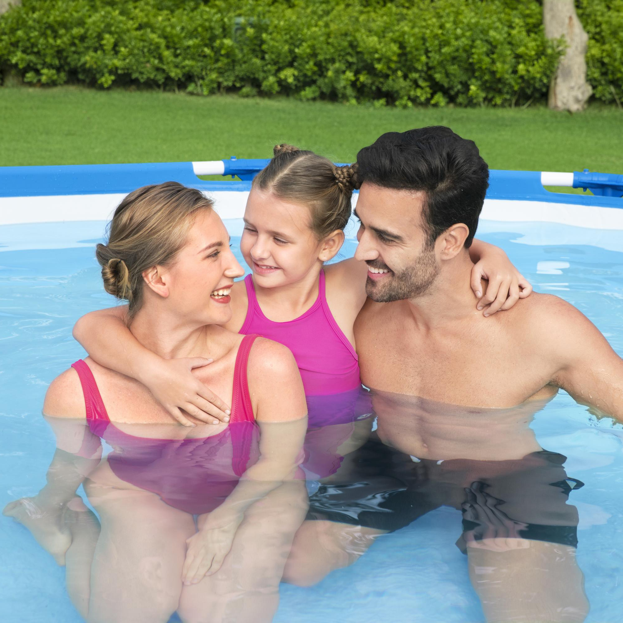 Pool Steel Pro™ Frame  396 x 84 cm  mit Filterpumpe BESTWAY