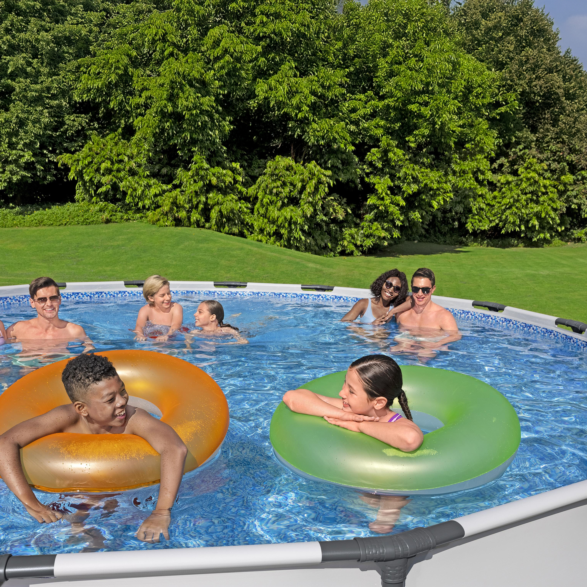 Piscina autoportante tubular Steel Pro Max 488 x 122 cm 19480 l BESTWAY
