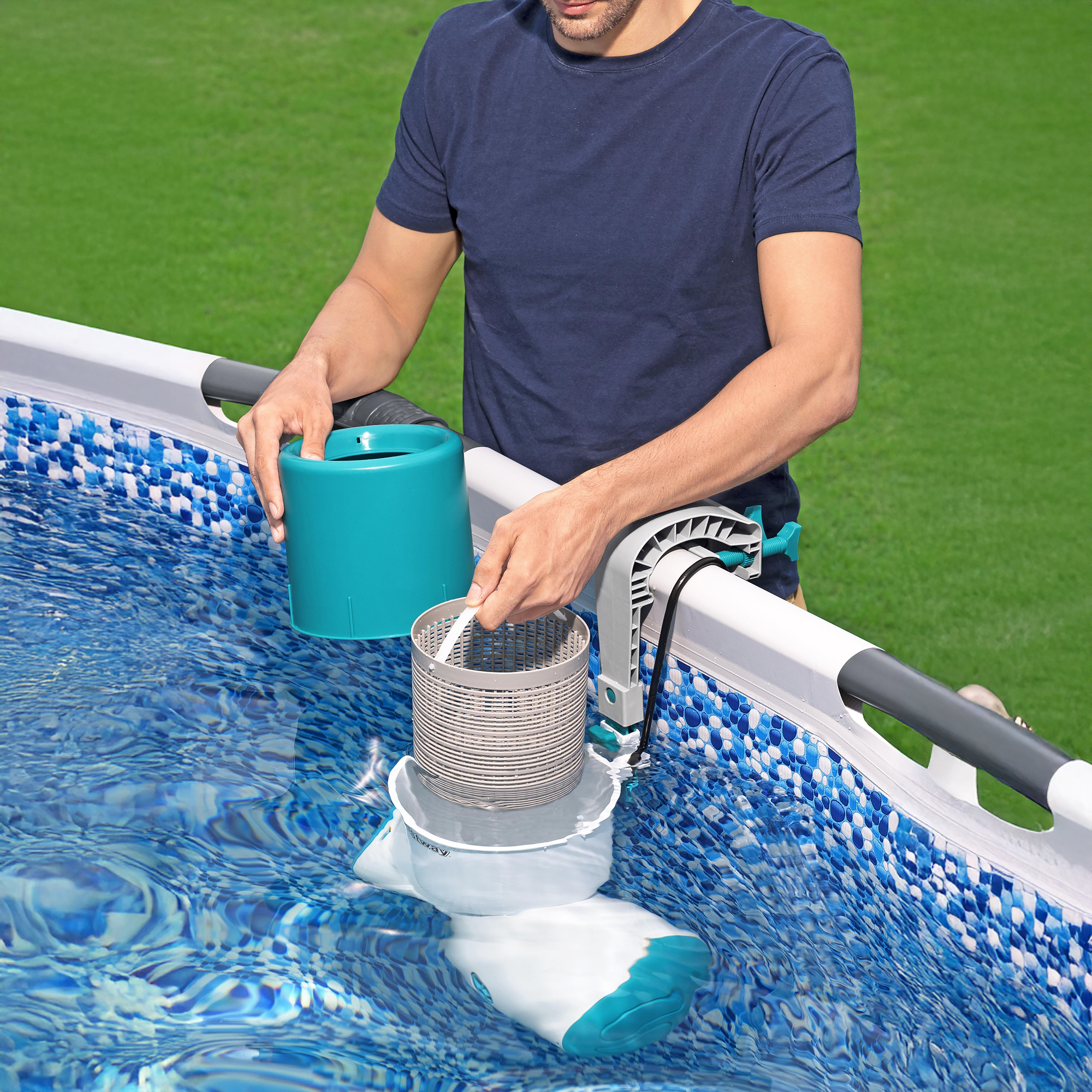 Filtrační pumpa Skimatic se skimmerem 2574 l/h BESTWAY