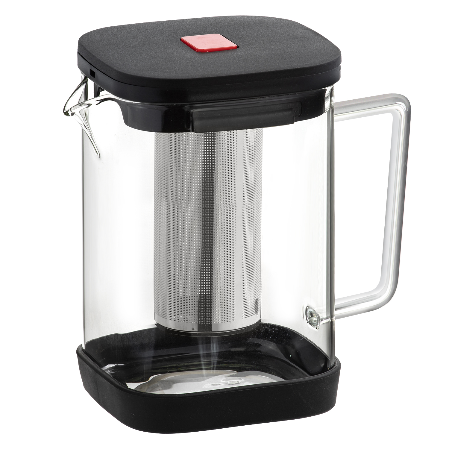 Heat-resistant jug with a brewing sieve Erica 1,1 l AMBITION