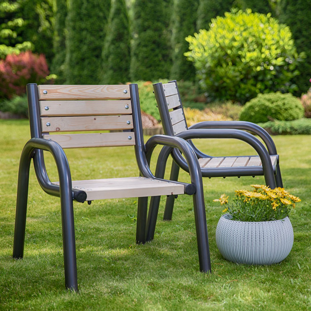 Gartenstuhl Park 65 x 74 x 86 cm PATIO