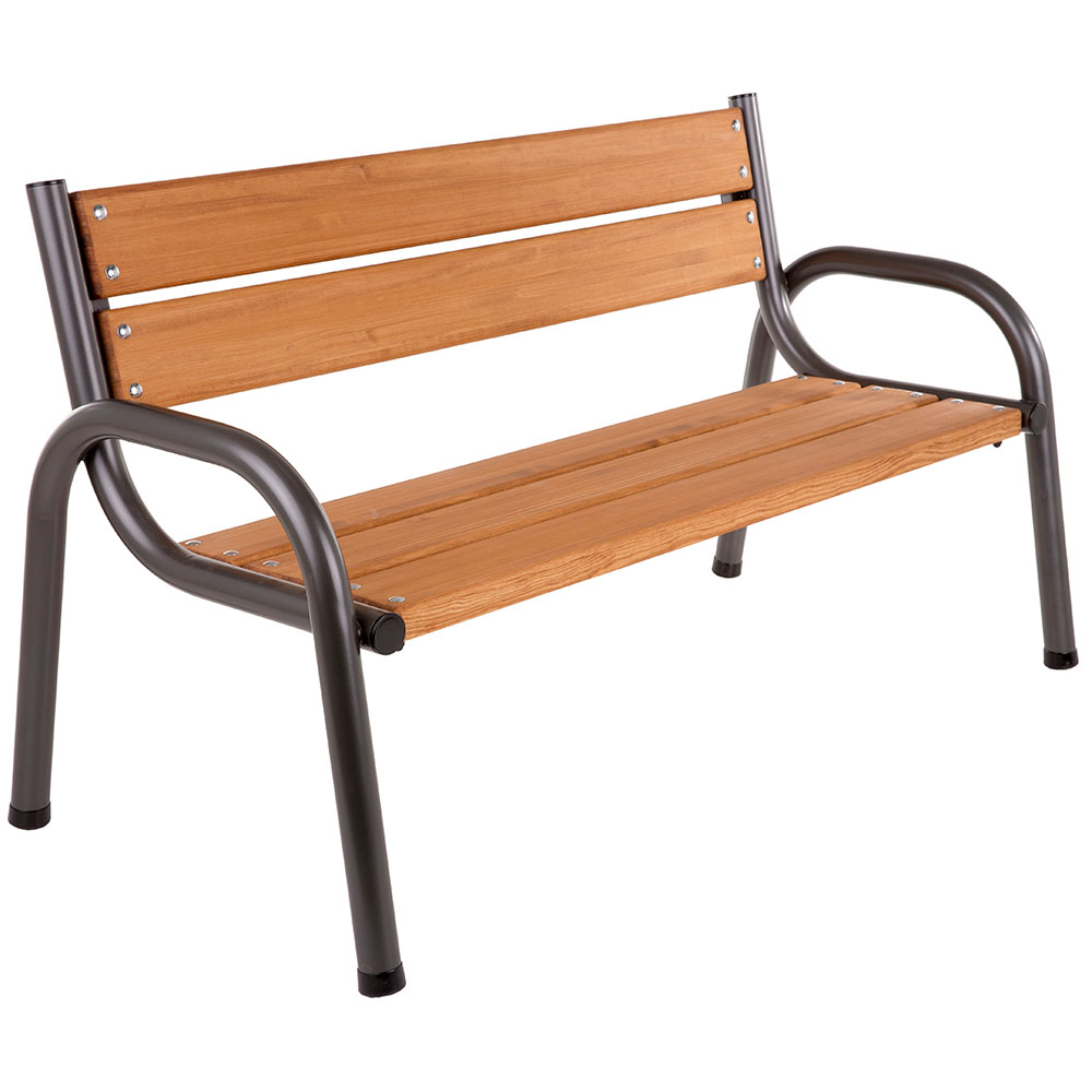 Banco Park con respaldo 150 x 74 x 86 cm PATIO