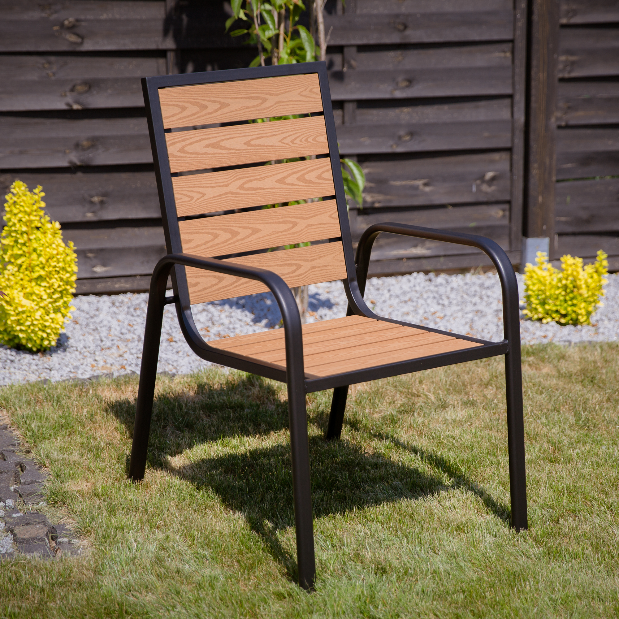 Krzesło ogrodowe Solar brązowe PATIO II GAT