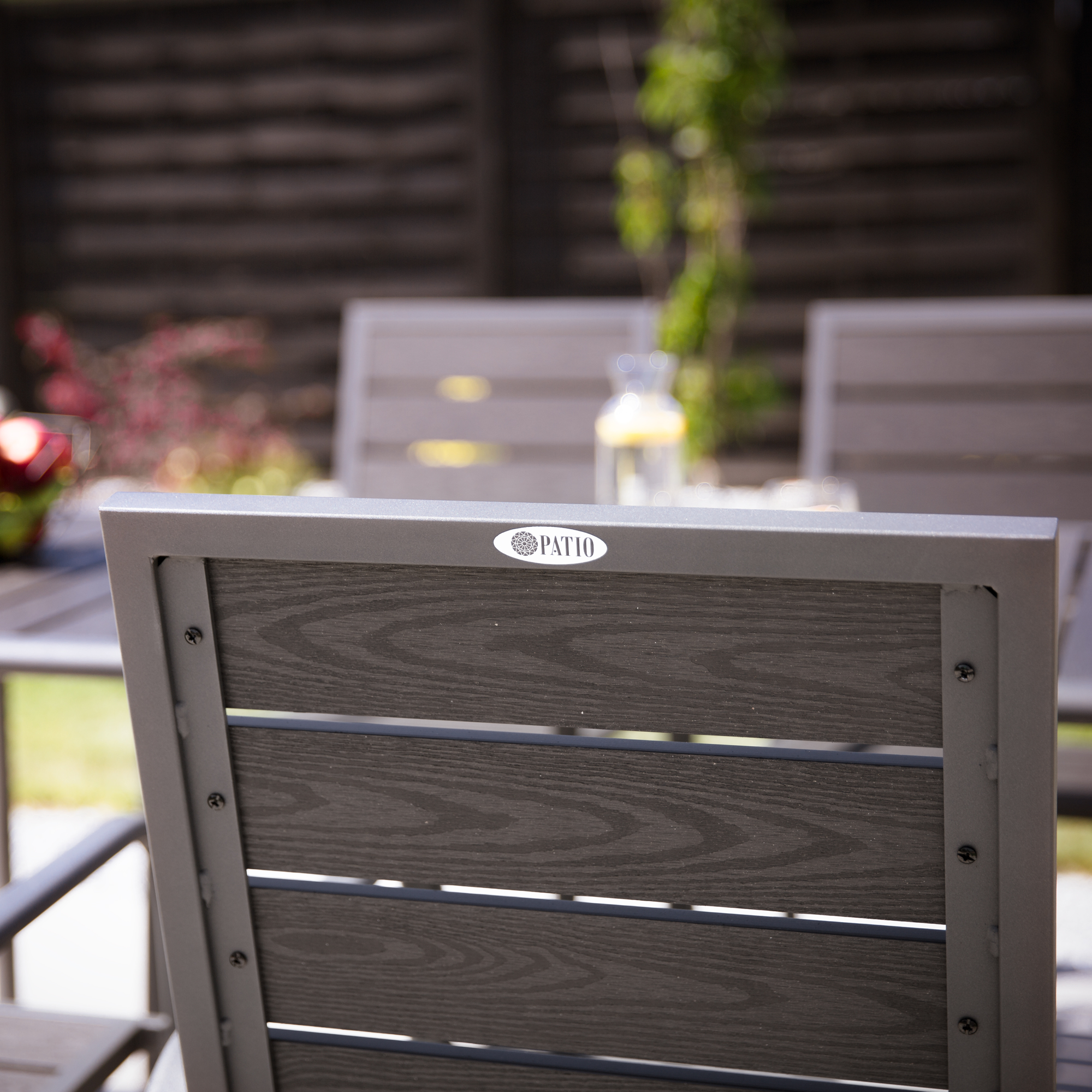 Set di mobili da giardino Solar antracite PATIO