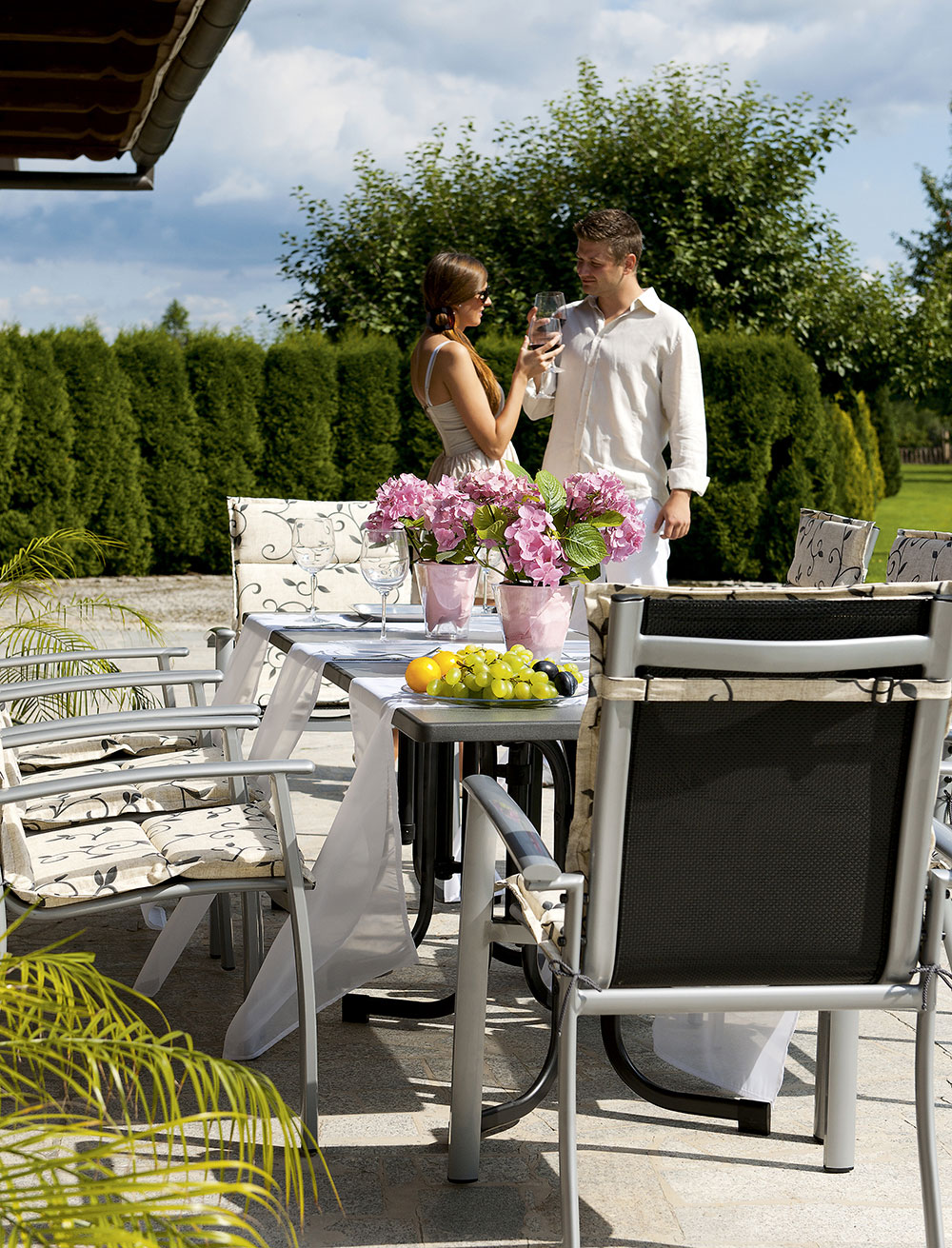 Gartentisch 115 x 70 cm Dine & Relax punti PATIO