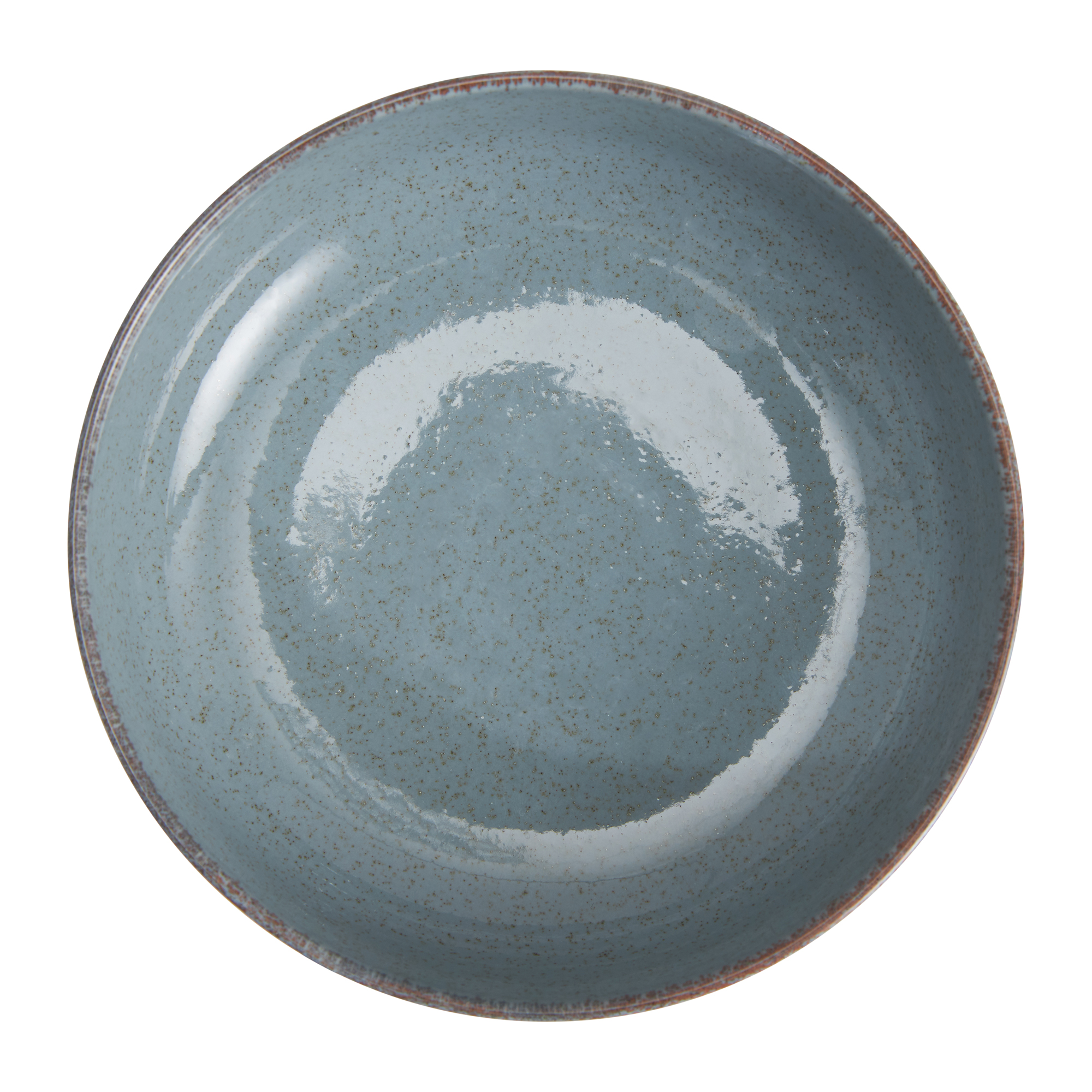 Modro-béžový porcelánová obedová a kávová súprava Craft pre 6 osôb 42-dielna AMBITION