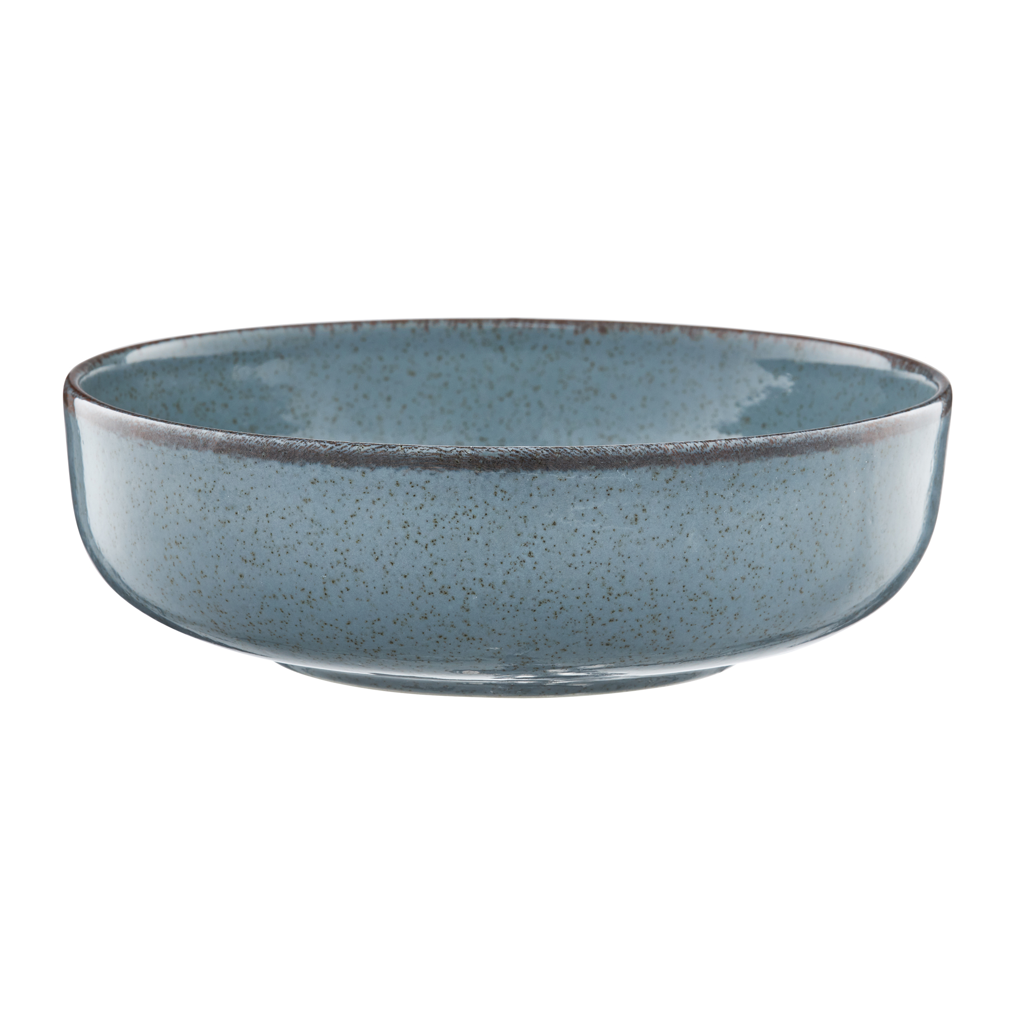 Modro-béžový porcelánová obedová a kávová súprava Craft pre 6 osôb 42-dielna AMBITION
