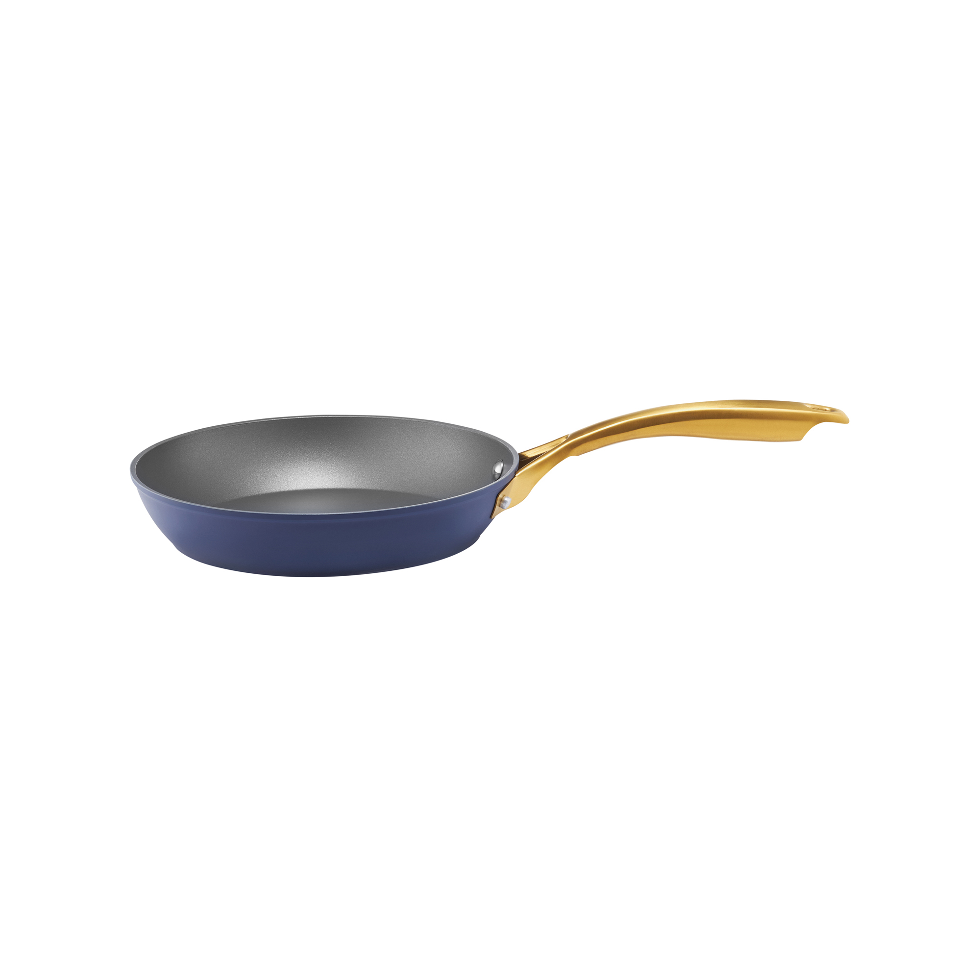 Bratpfanne mit Qualum Basic Glam 20 cm Dunkelblau AMBITION