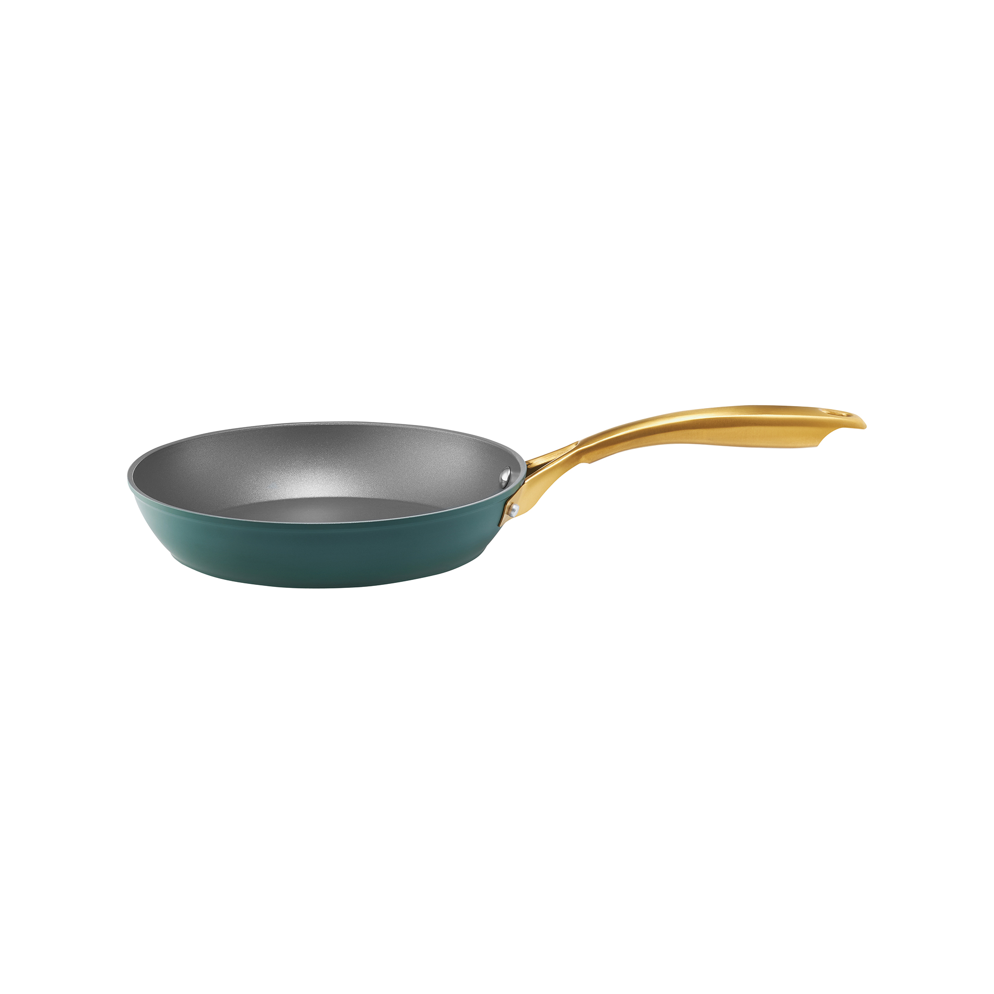 Bratpfanne mit Qualum Basic Glam 20 cm Grün AMBITION
