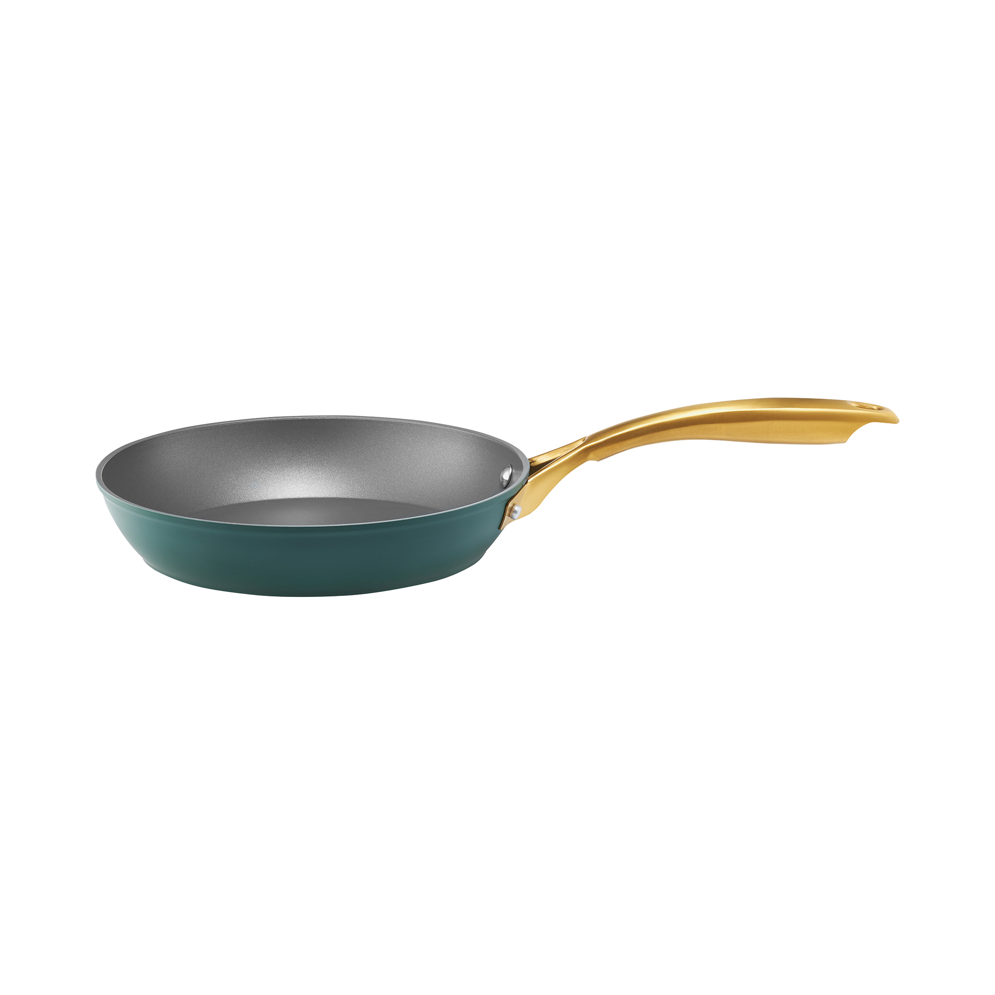Bratpfanne mit Qualum Basic Glam 24 cm Grün AMBITION