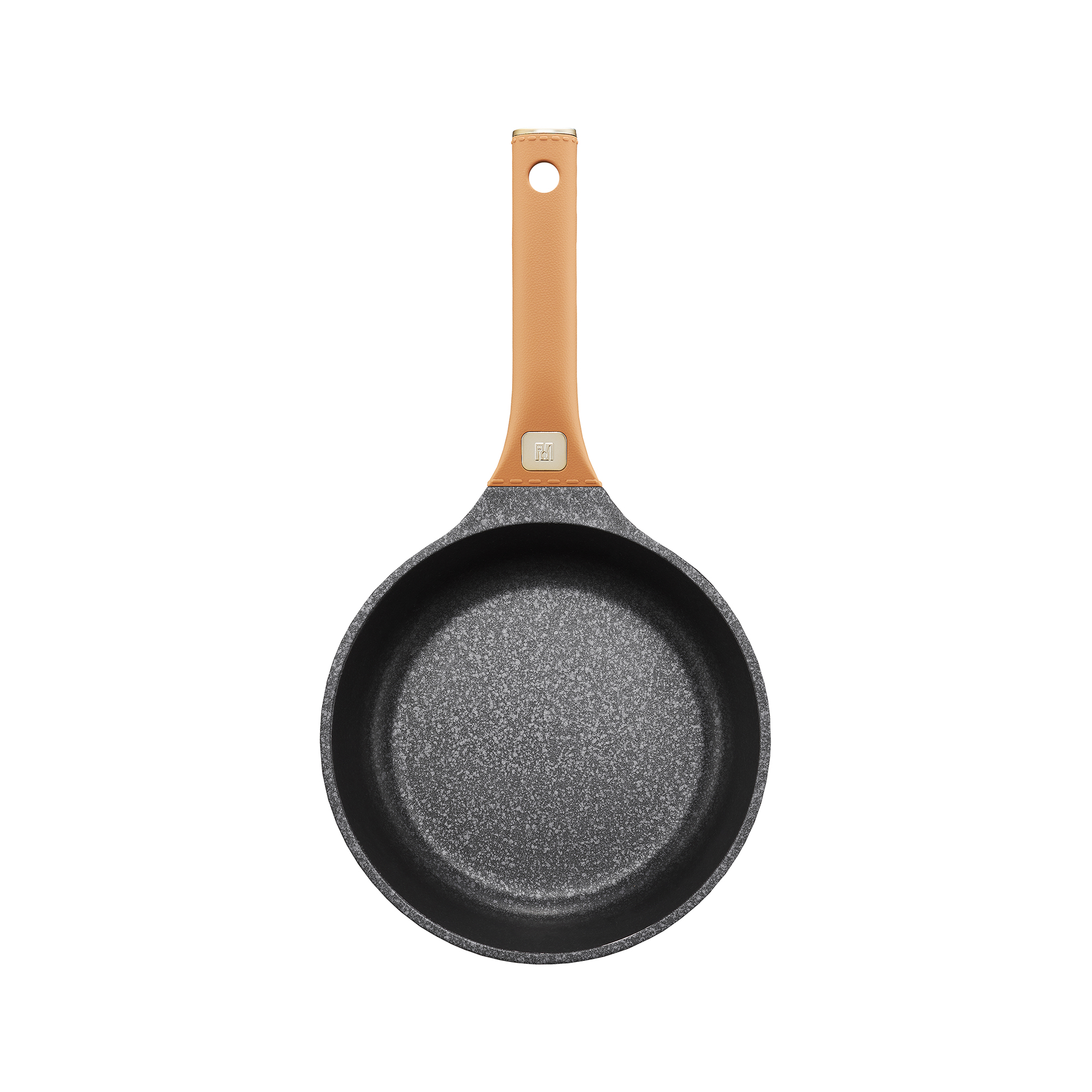 Patelnia z powłoką Qualum Basic Stone Edition 20 cm Camel 