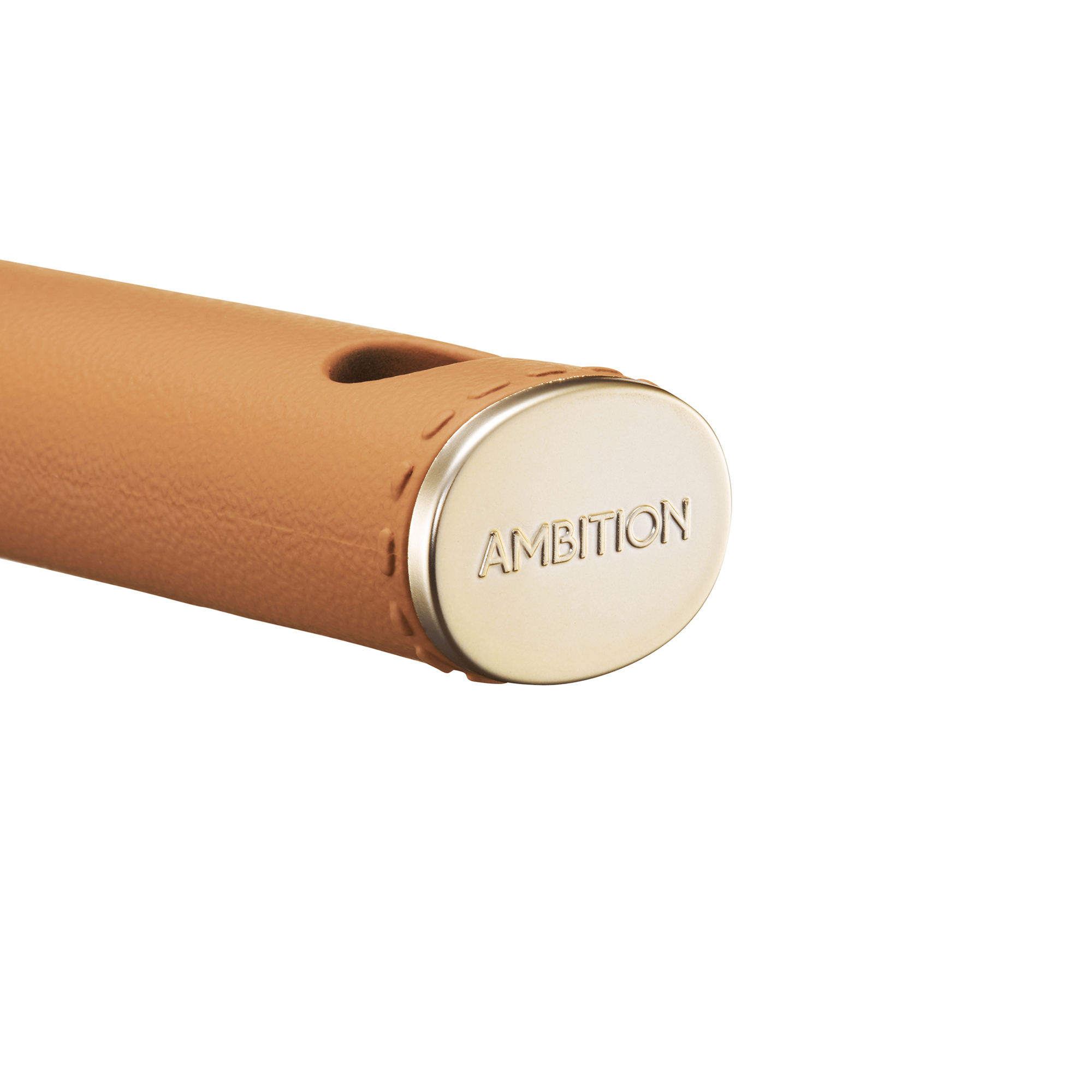 Batería de cocina con revestimiento Qualum Basic Stone Edition Camel 9-piezas AMBITION