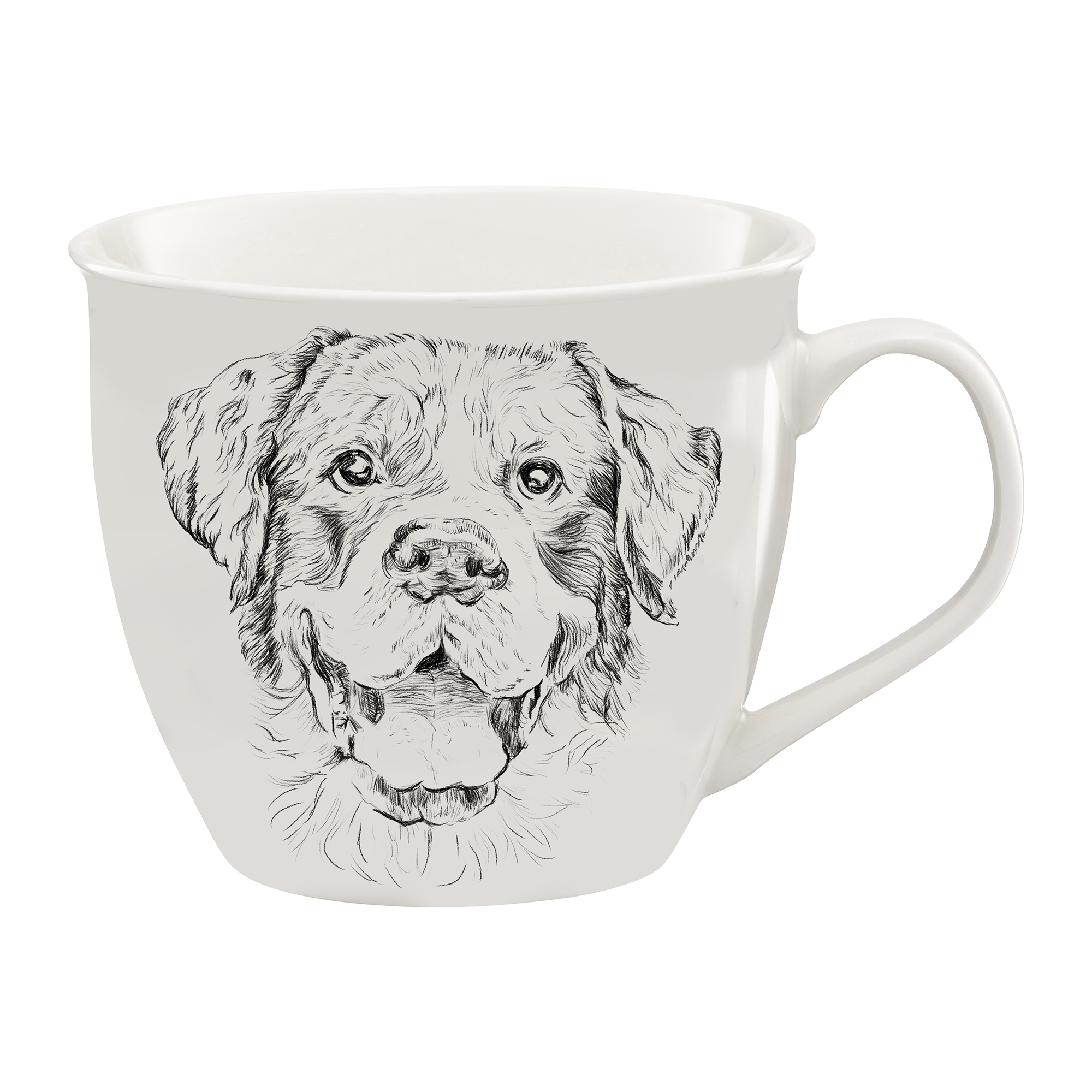Kubek porcelanowy Golden Retriver 550 ml Wild 