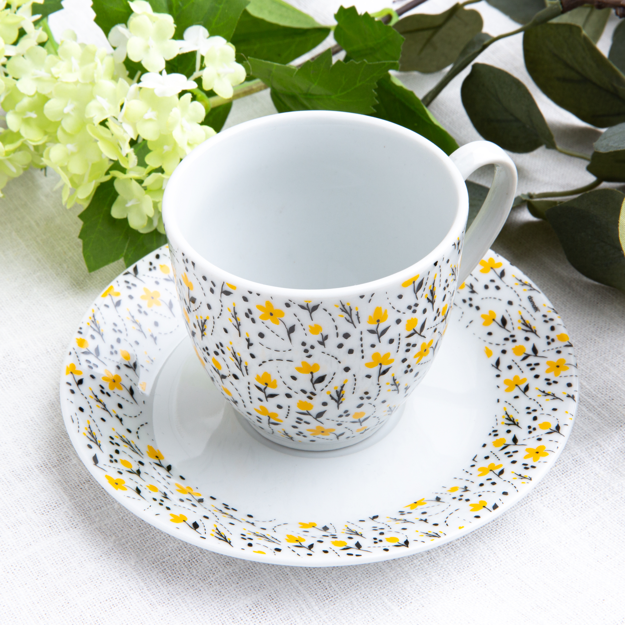 Kaffeeservice für 6 Personen  Amarillo 12 Tlg.  DOMOTTI