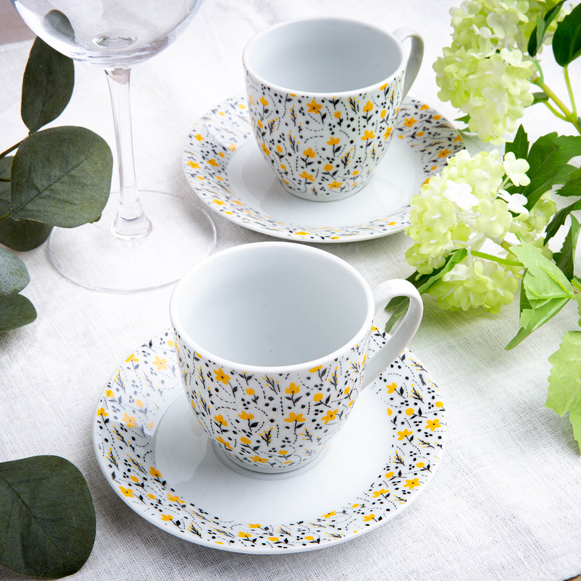 Kaffeeservice für 6 Personen  Amarillo 12 Tlg.  DOMOTTI