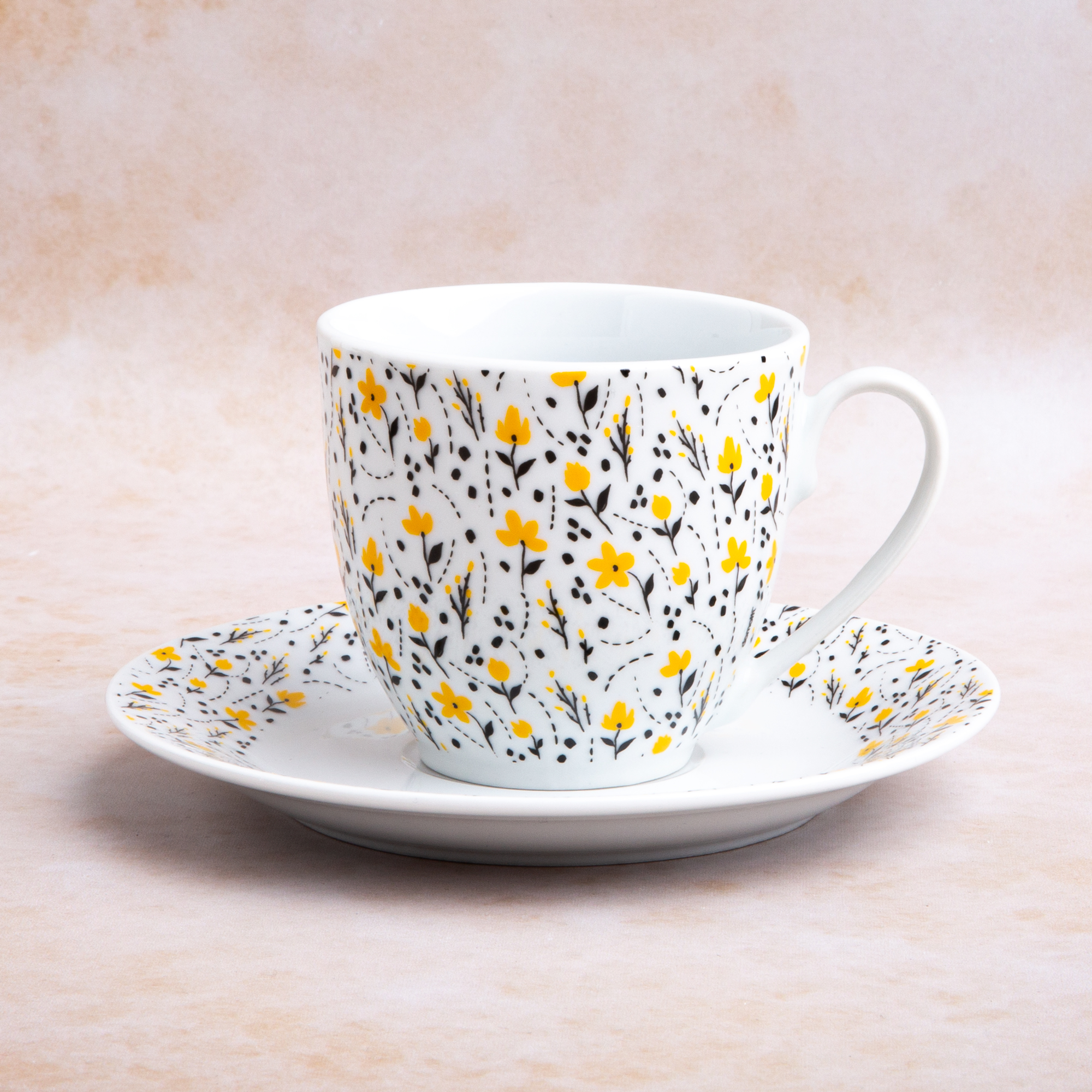 Kaffeeservice für 6 Personen  Amarillo 12 Tlg.  DOMOTTI