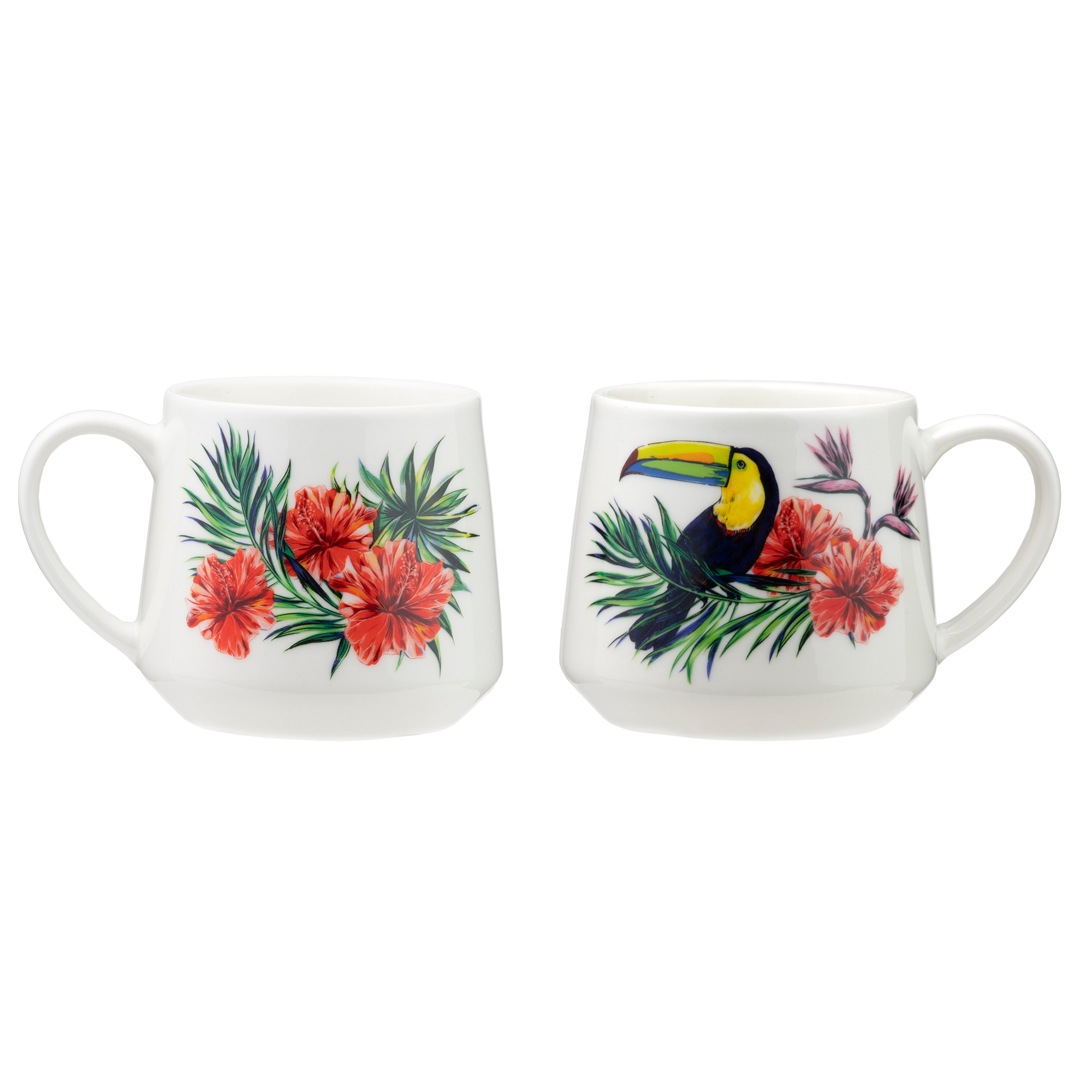 Mugg Tropical Birds 460 ml toucan AMBITION
