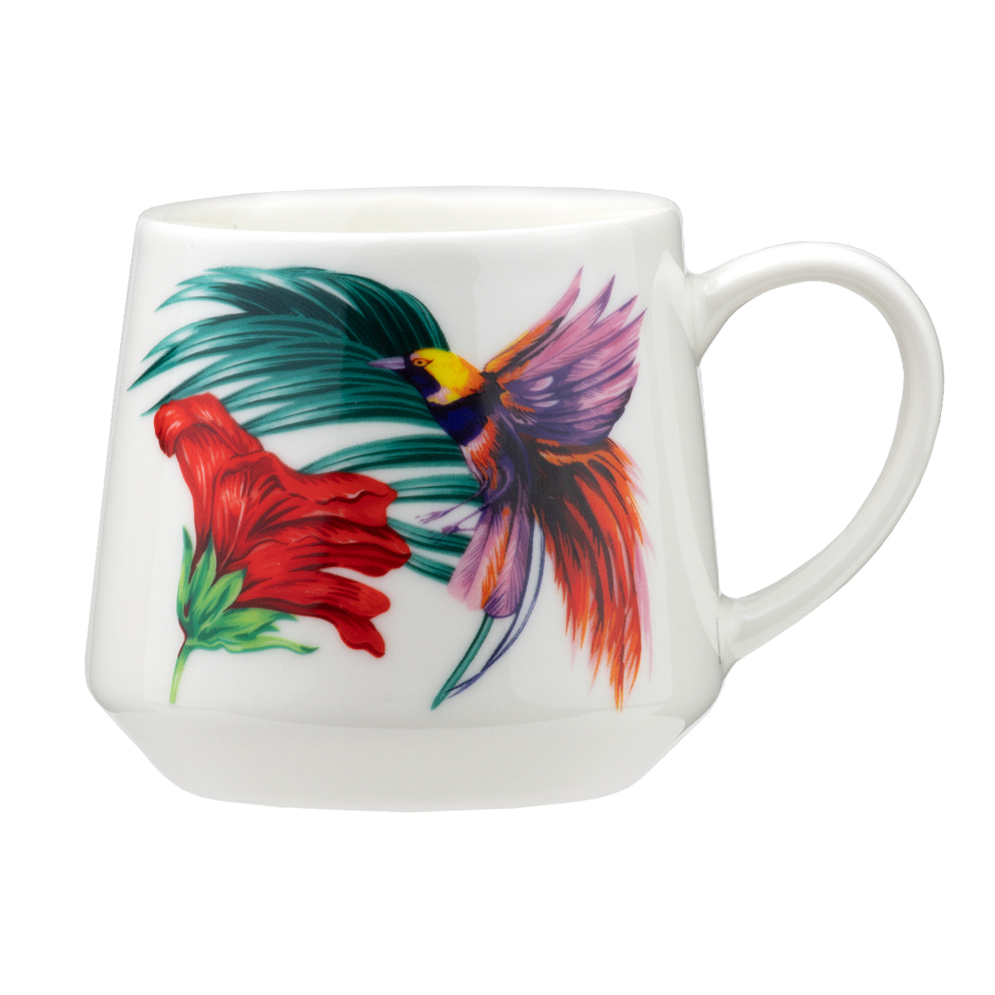 Kaffeebecher Tropical Birds 460 ml Kolibri AMBITION