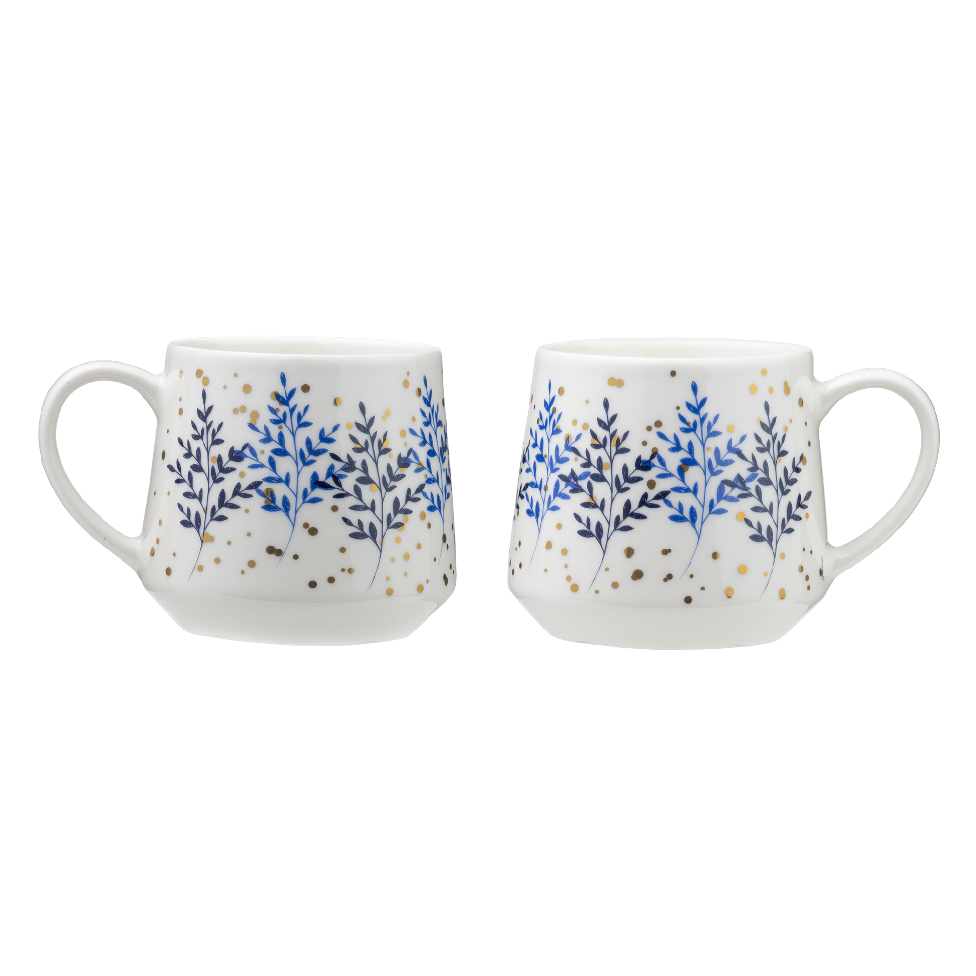Kaffeebecher Gold Tree 460 ml blau AMBITION