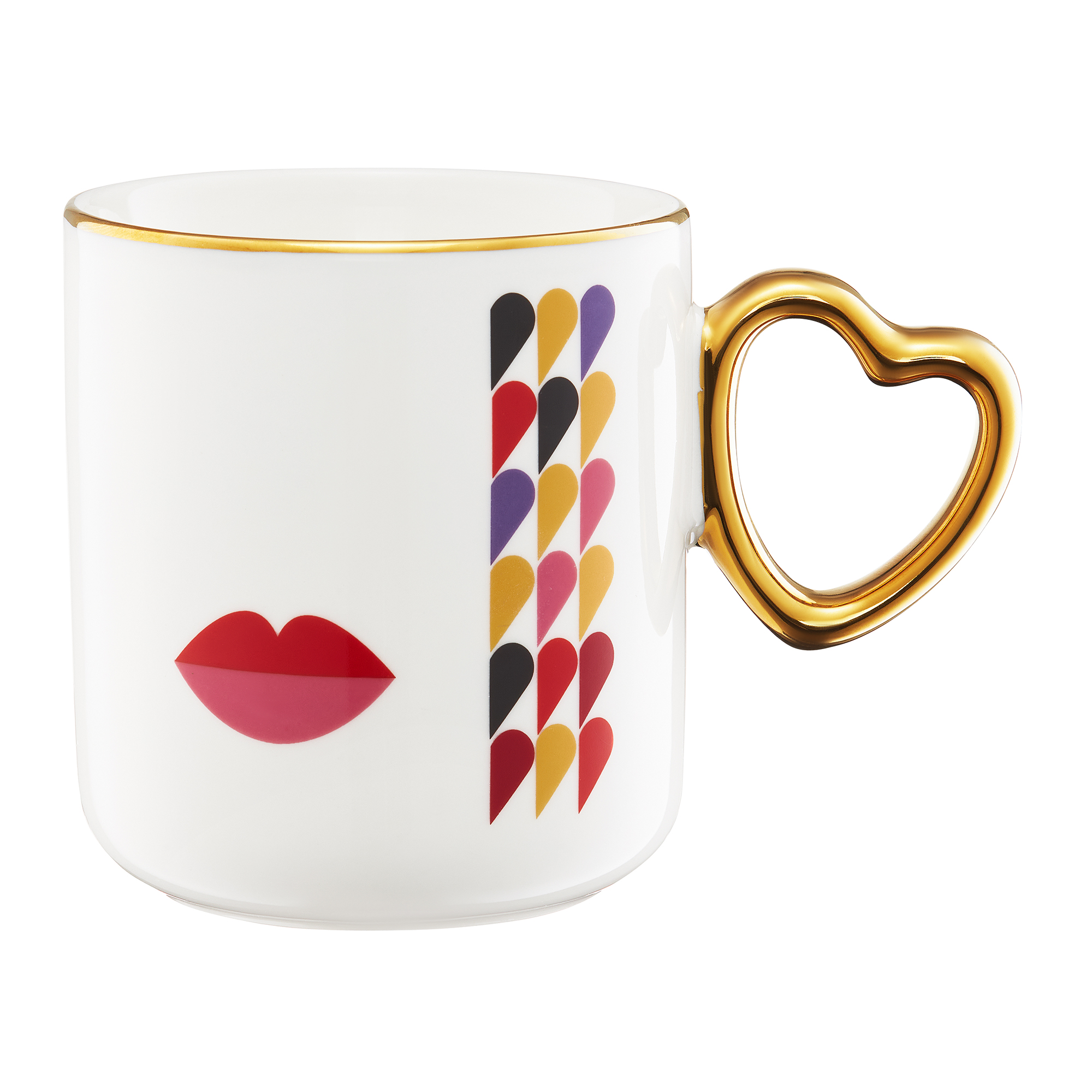 Porcelánový hrnek Amore Kiss 410 ml AMBITION