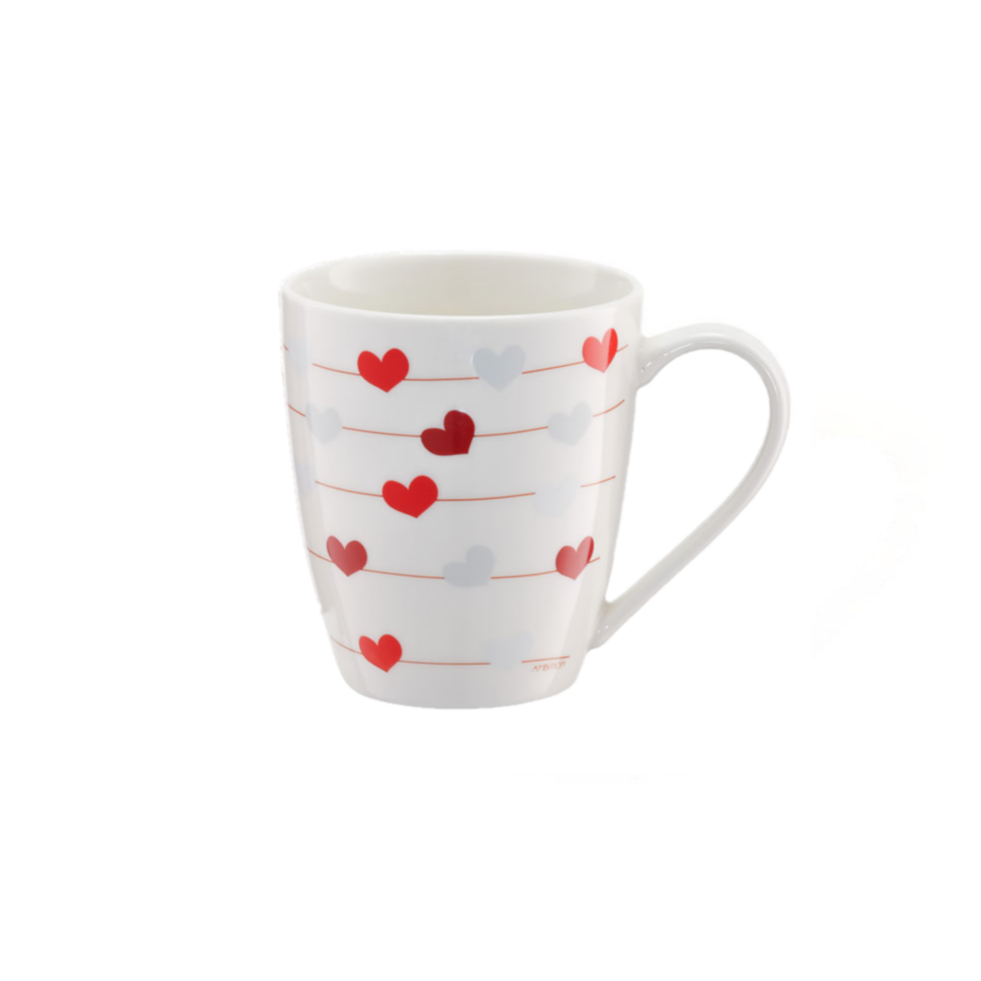 Mug Love 370 ml Hearts AMBITION