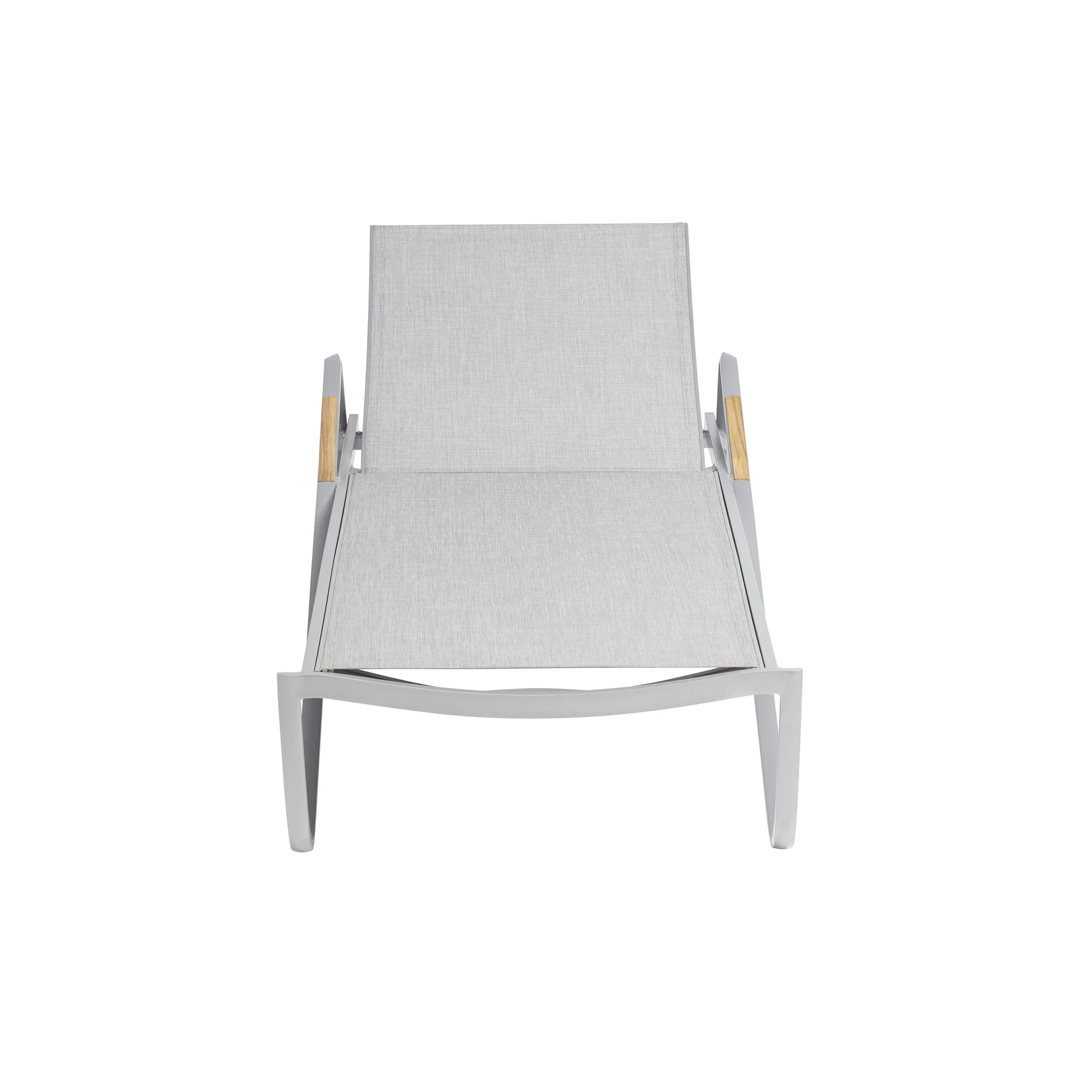 Polohovacie záhradné lehátko Diamond Silver KETTLER 0103914-0500