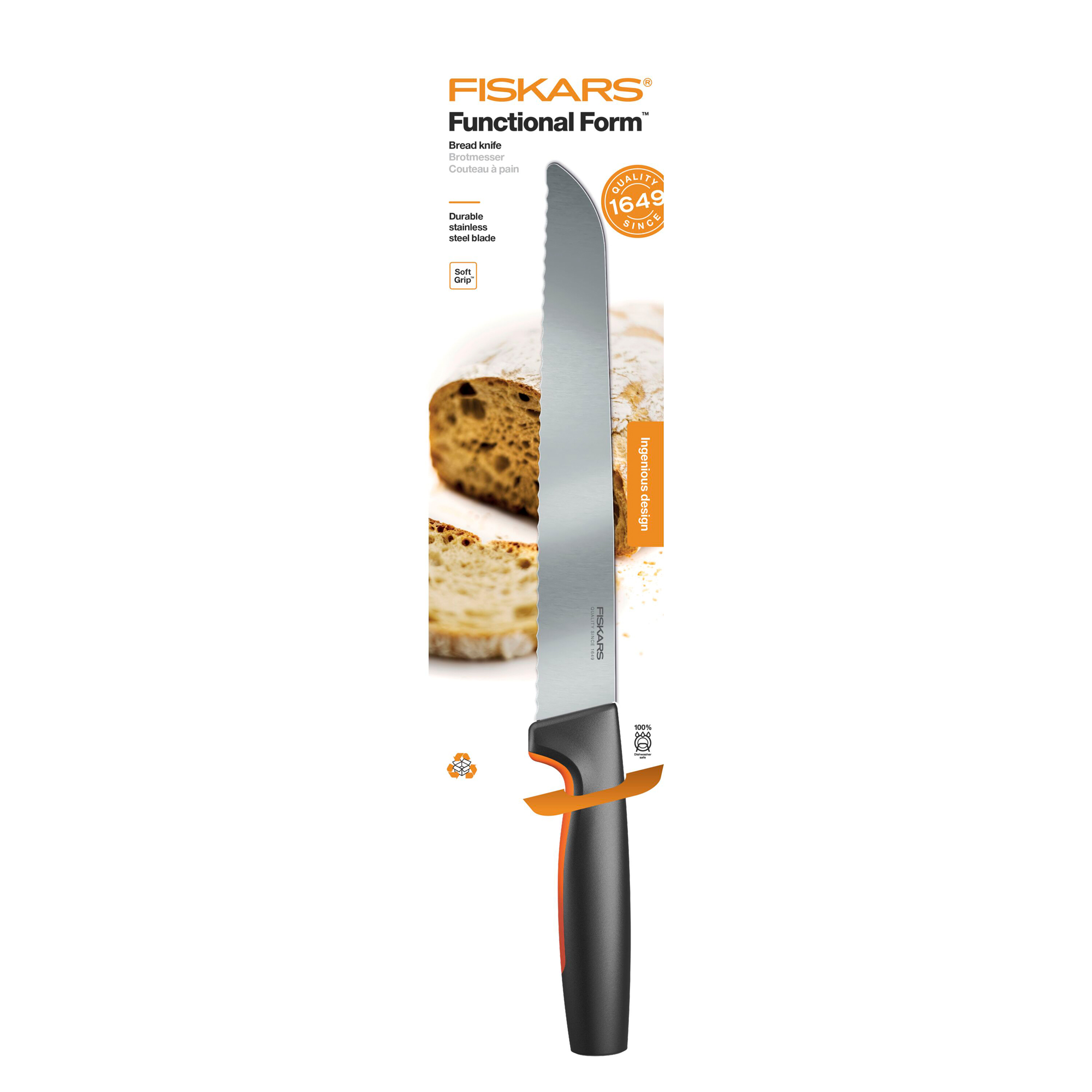 Nôž na pečivo Functional Form 21 cm FISKARS