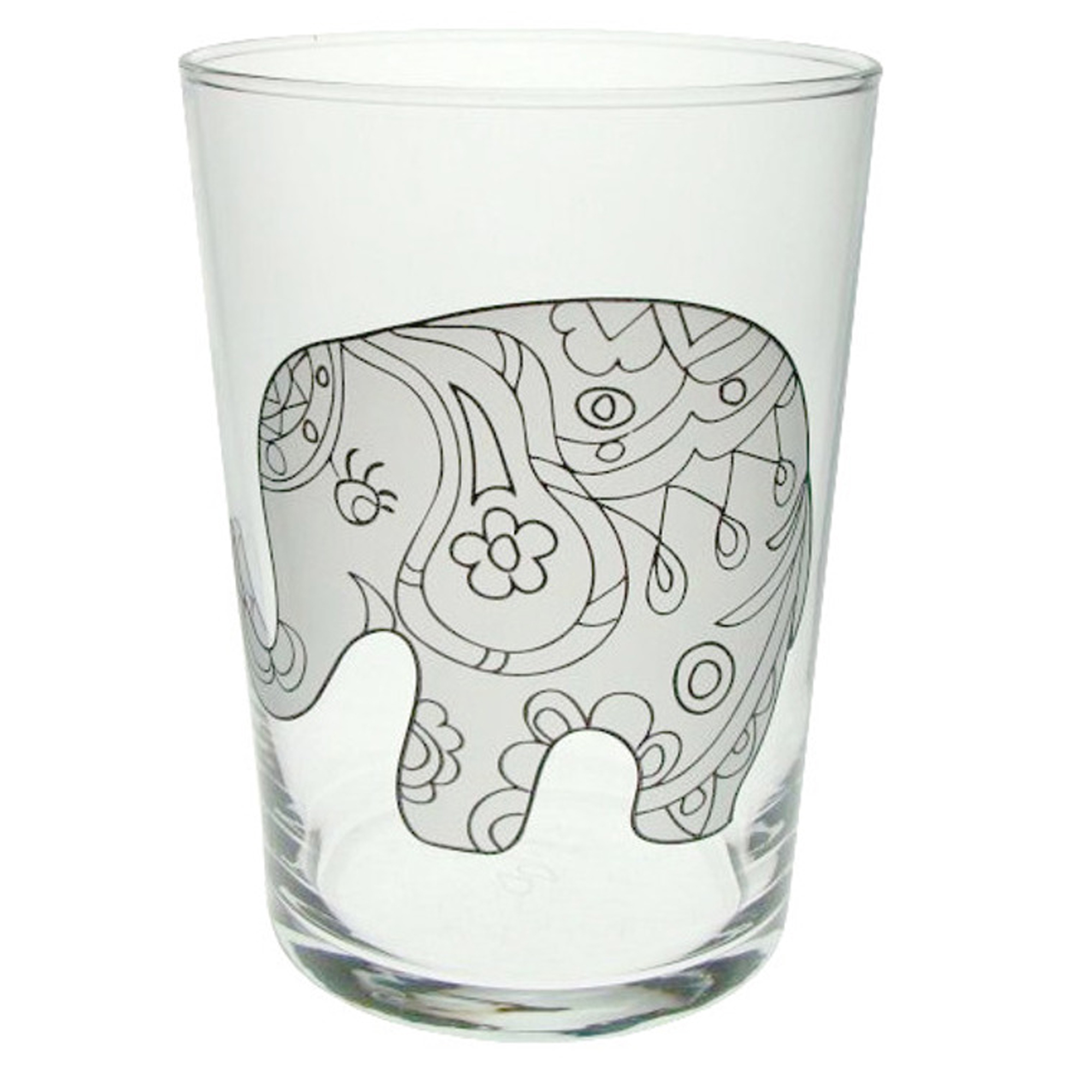 Sada 3 pohárov na maľovanie Mandala 500 ml PASABAHCE